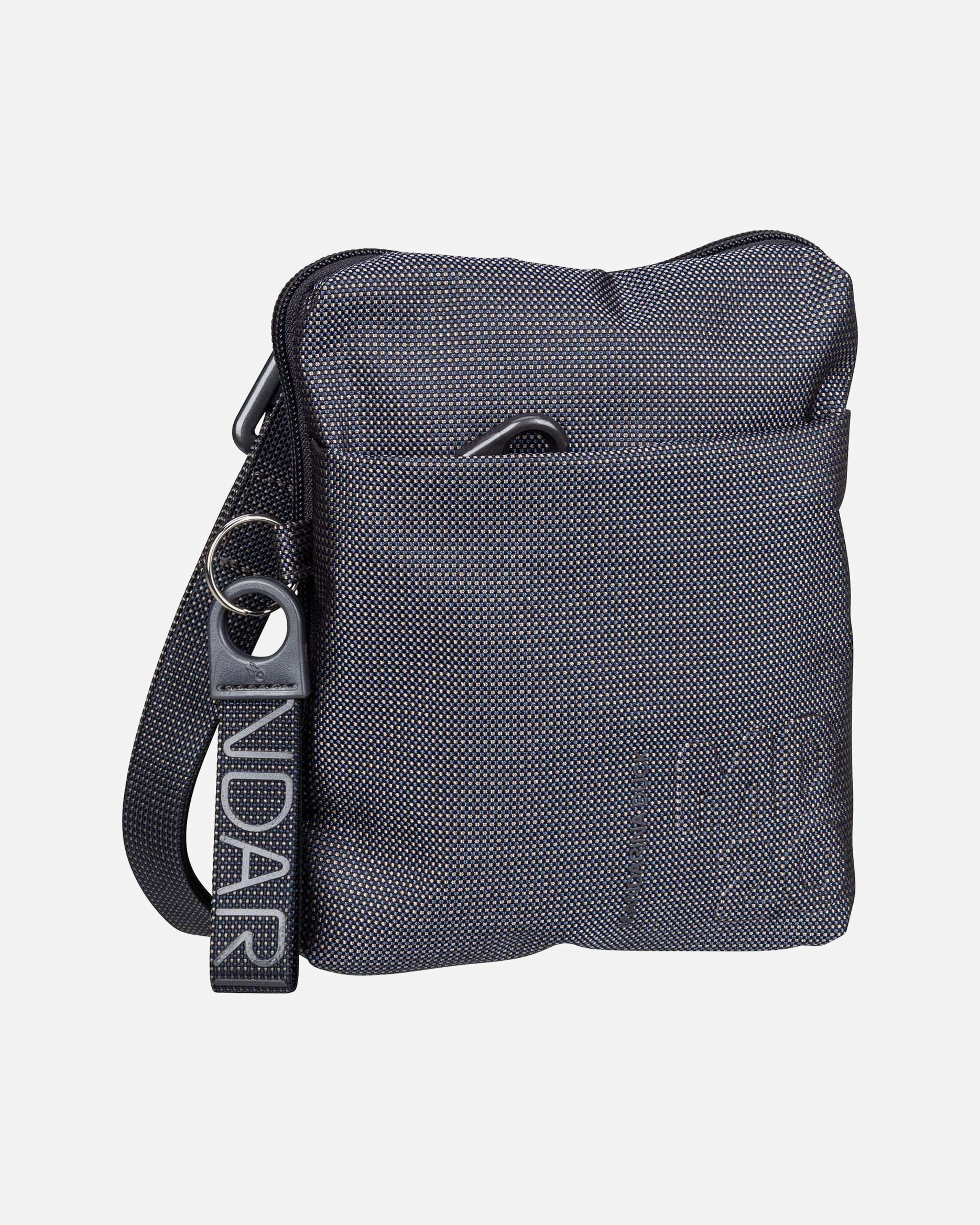 Umhängetasche für Weiblich Mandarina Duck Umhängetasche MD20 Mini QMMN6 Steel