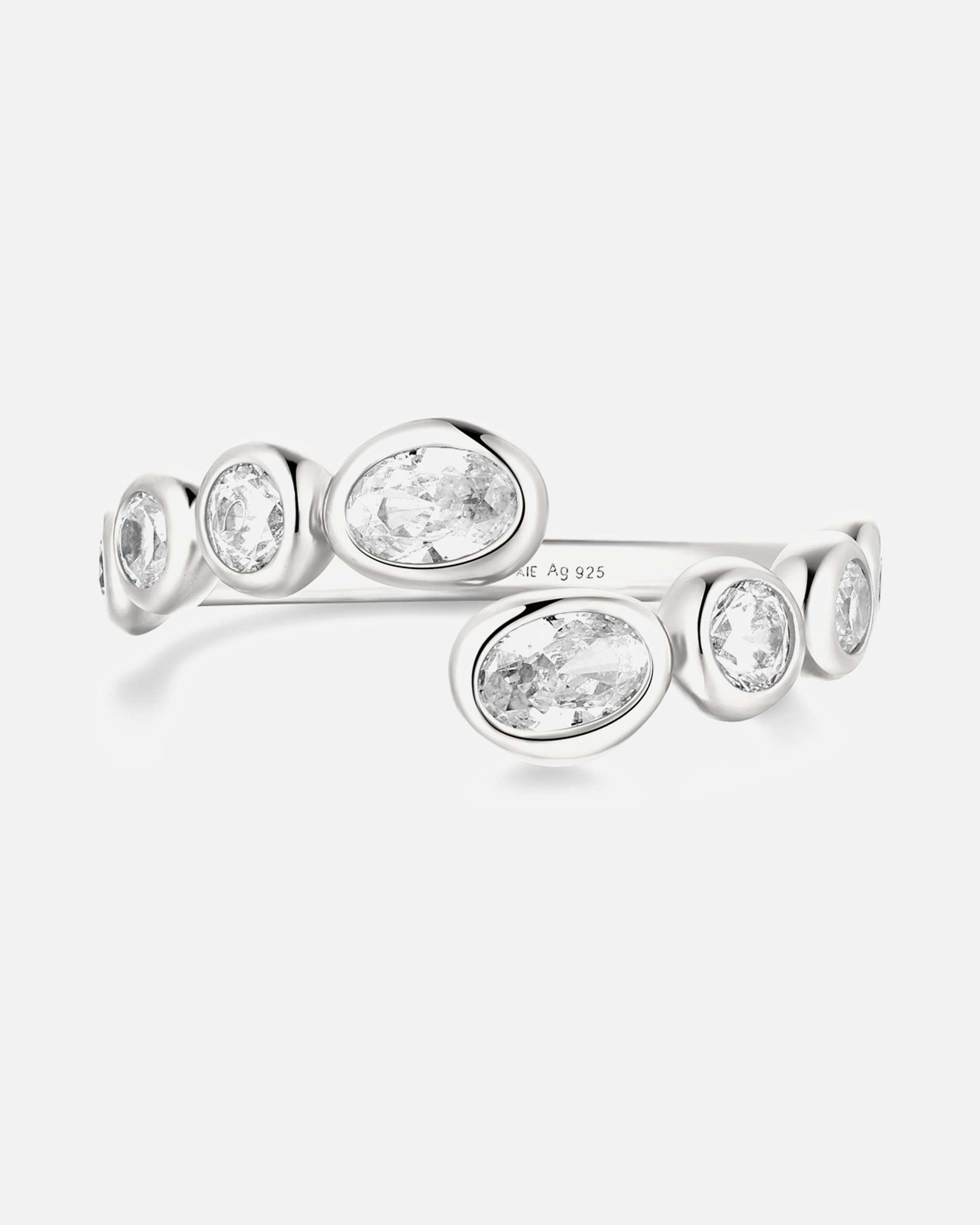 Ring für Weiblich Ania Haie Damenring 925er Silber silber