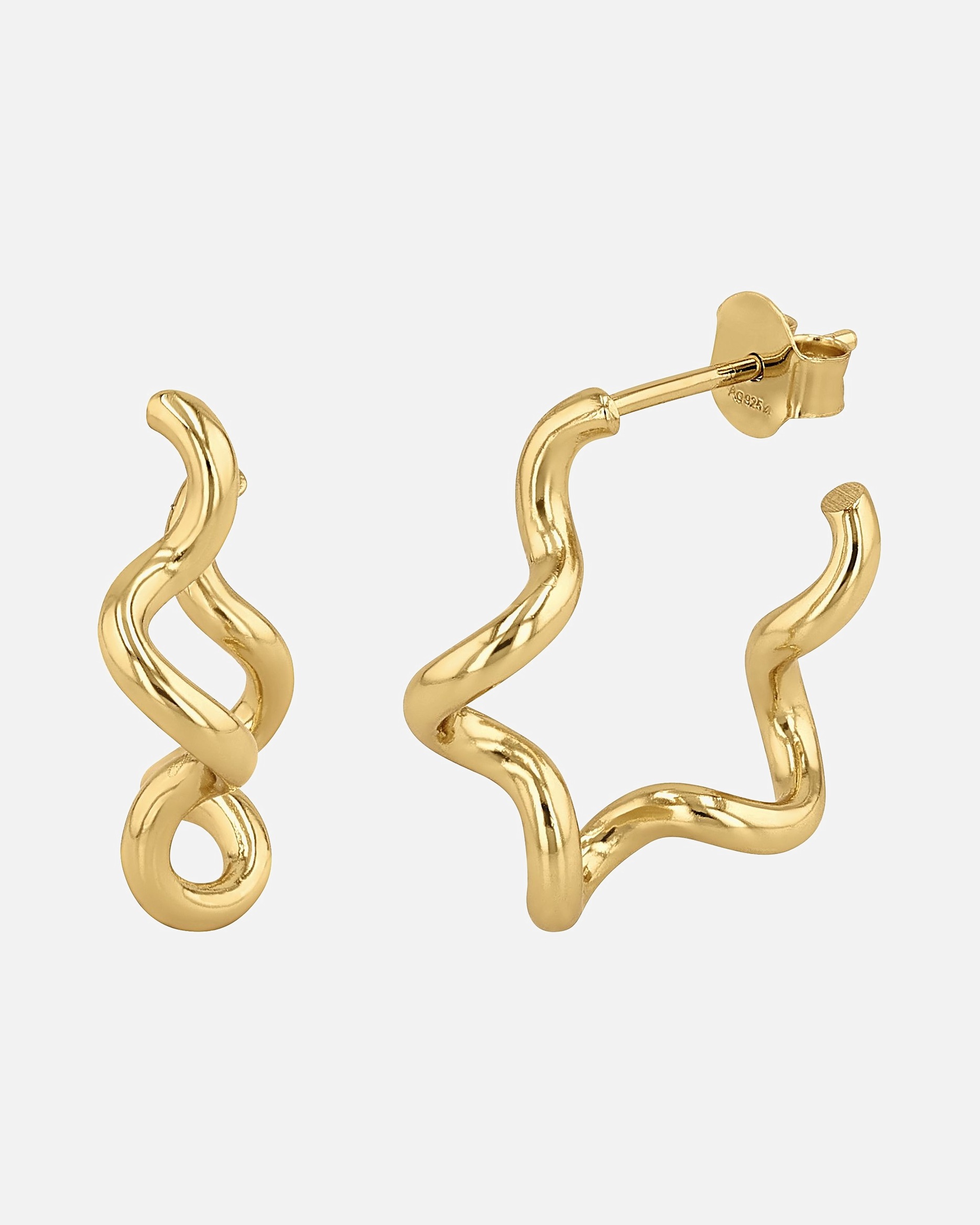 Ohrringe für Weiblich NOELANI Creolen 925er Silber 1 Stück