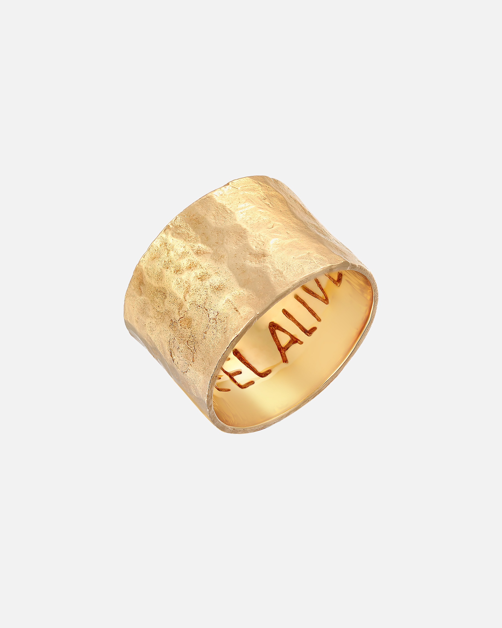Ring für Männlich Haze & Glory Default Brand Line Bandring - Feel Alive 925 Silber 60