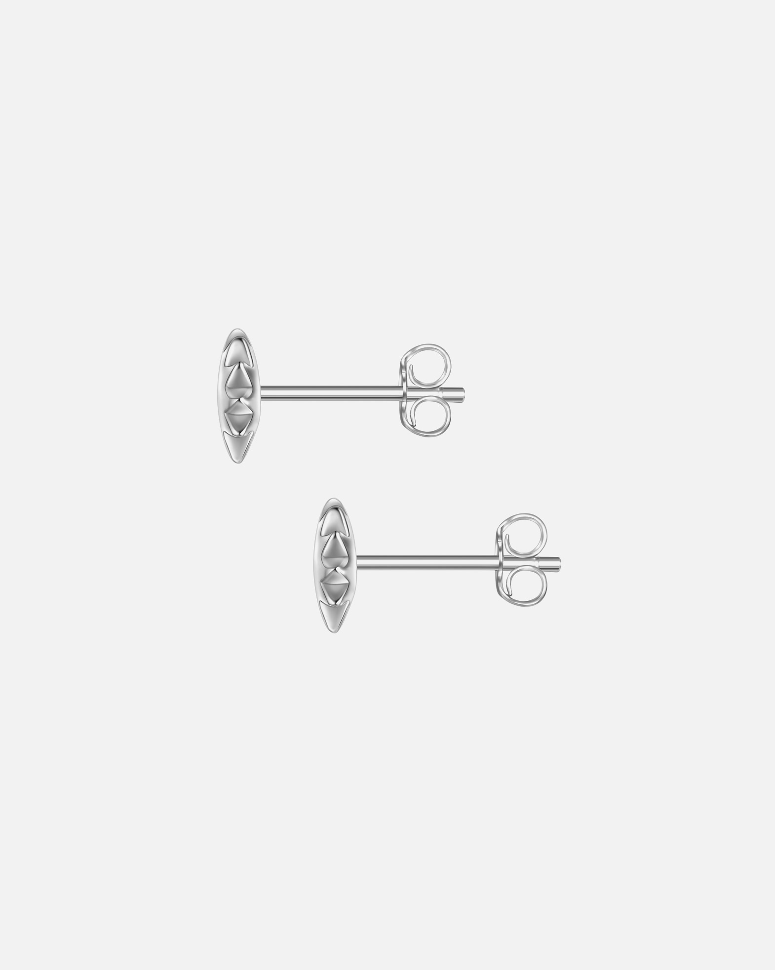 Ohrringe für Weiblich Glanzstücke München Ohrstecker Sonne aus Sterling Silber in silber 6,8 mm