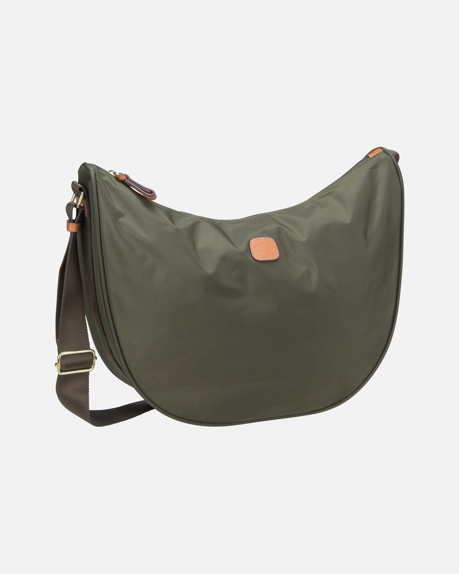 Umhängetasche für Weiblich Bric's Beuteltasche X-Bag Oliva