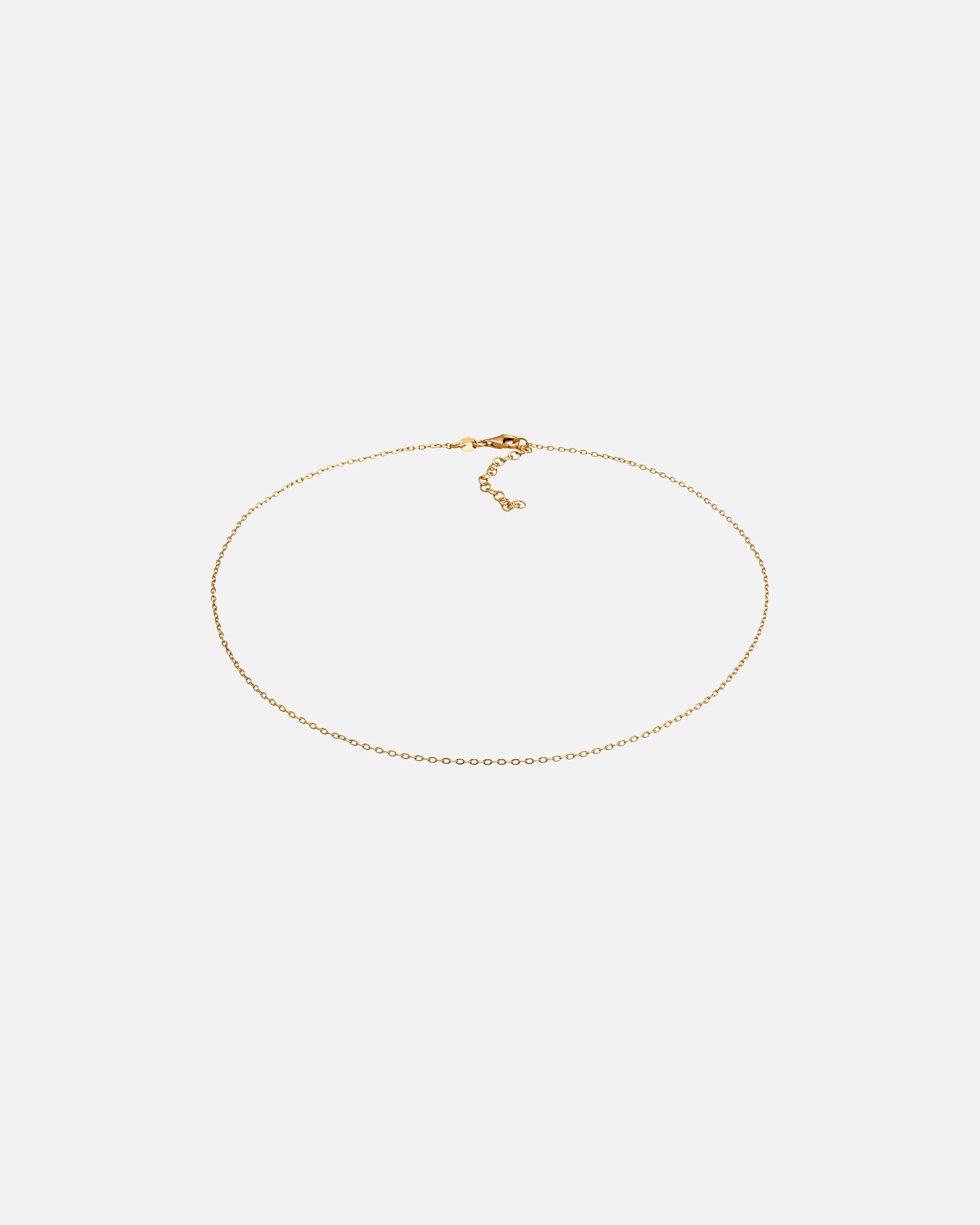 Halskette für Weiblich Elli Choker Gliederkette Basic 925 Sterling Silber 1 Stück