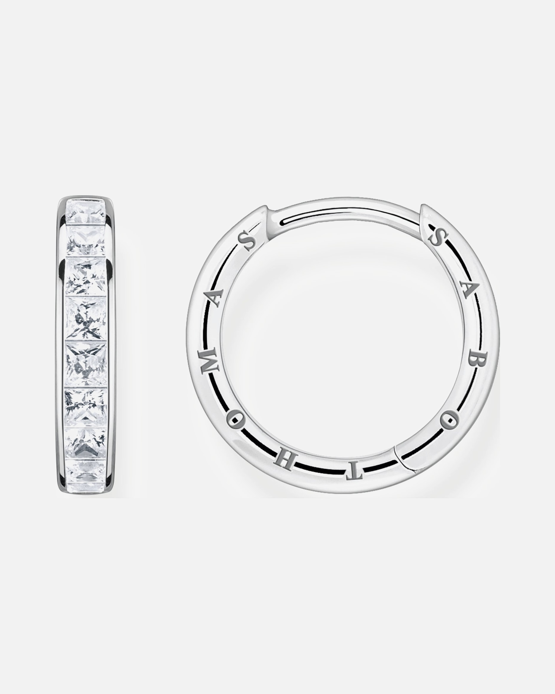 Ohrringe für Weiblich Thomas Sabo Creolen 925er Silber 1 Stück