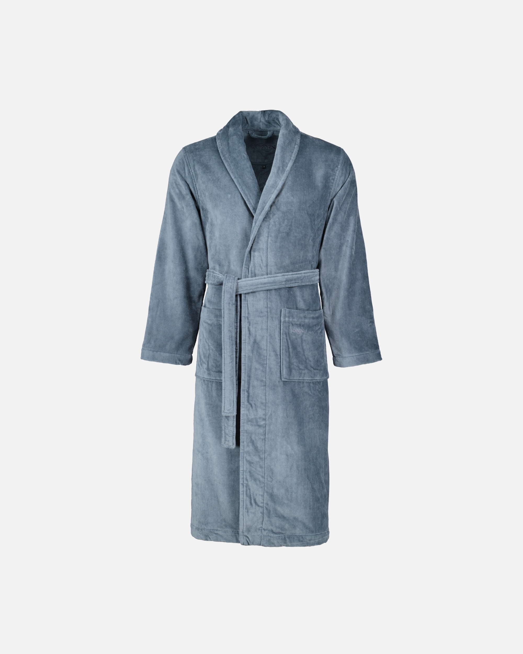 Bademantel für Unisex Vossen Vossen Bademäntel unisex Schalkragen Feeling-L flanell - 7400 L