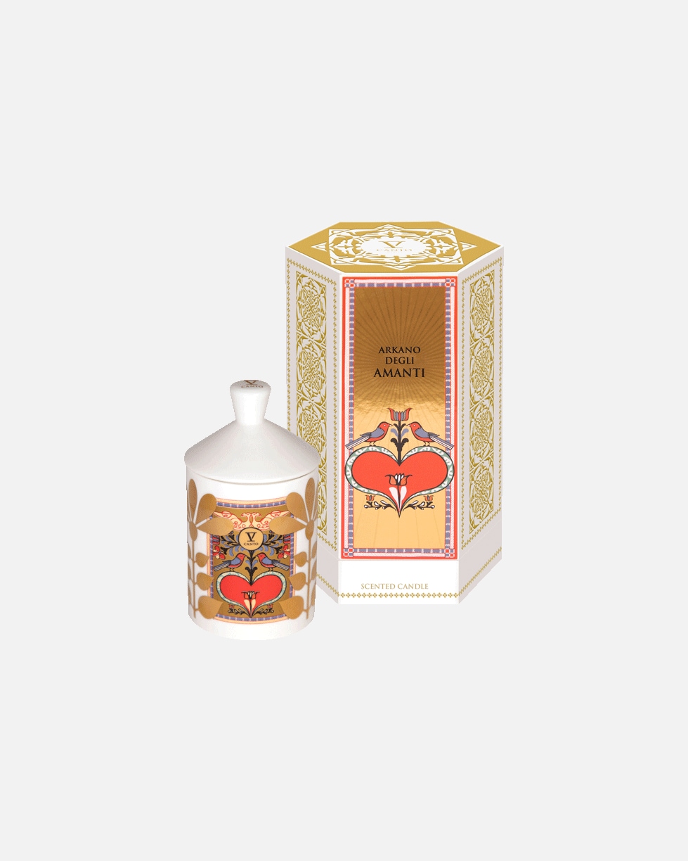 Kerze für Unisex V CANTO Arkano degli Amanti Ceramic Candle 330 g