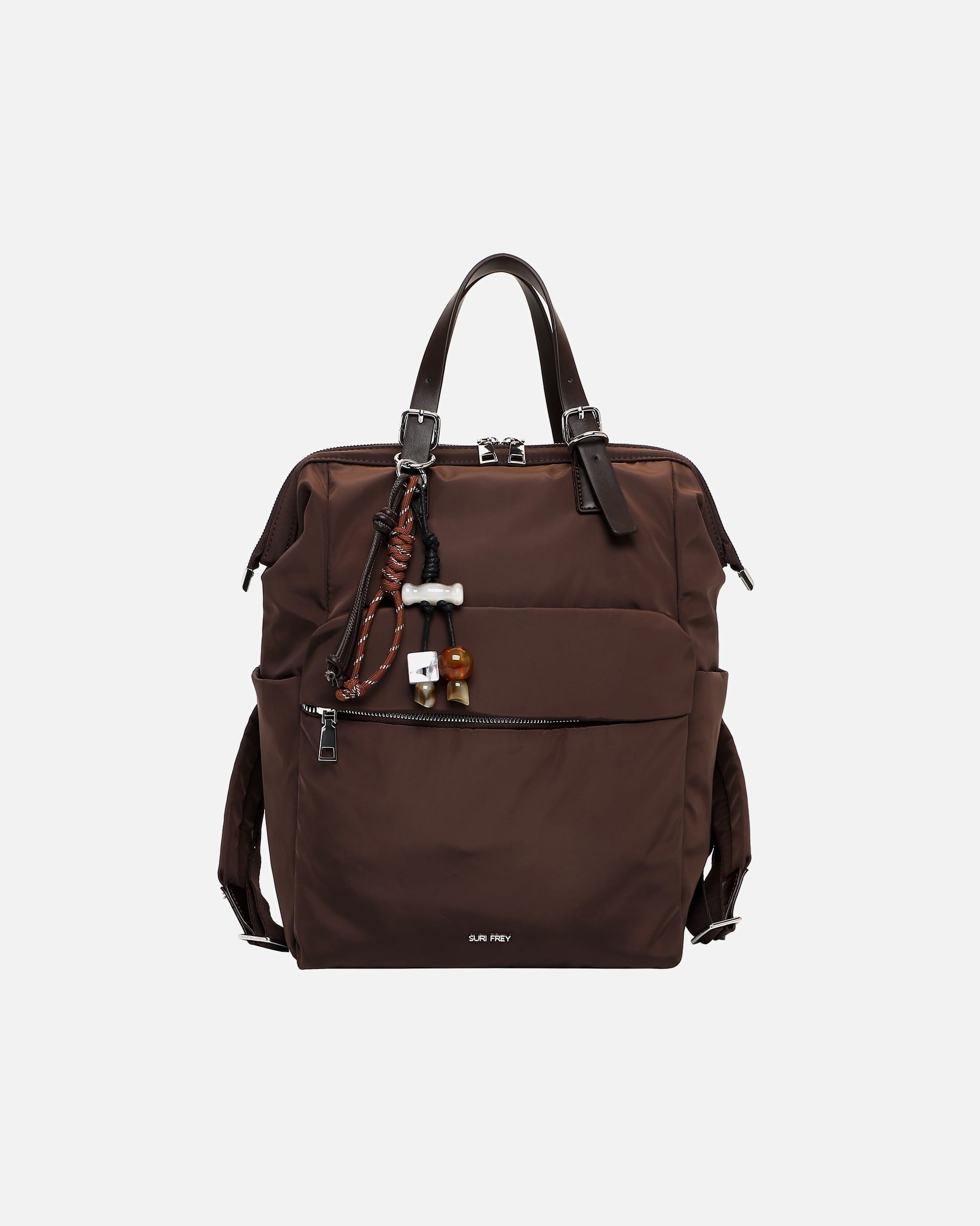Rucksack für Weiblich SURI FREY Rucksack SFY Sandey Brown