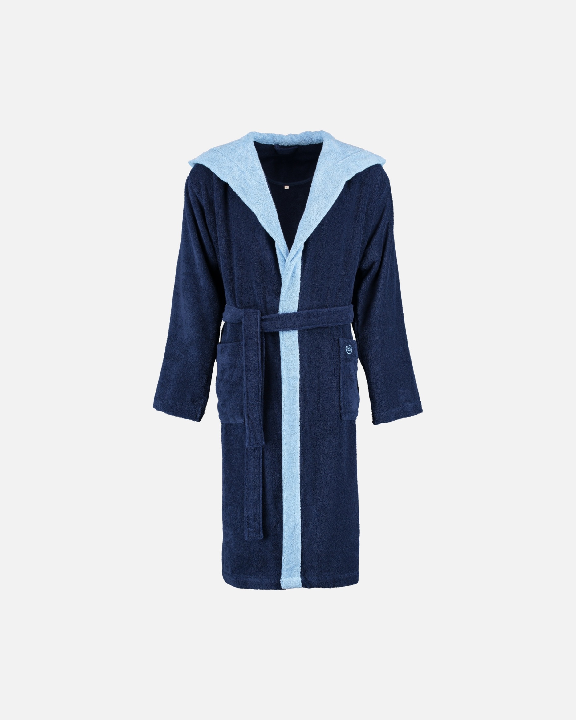 Bademantel für Männlich Bugatti Bugatti Bademäntel Herren Kapuze Stefano marine blau - 493 S