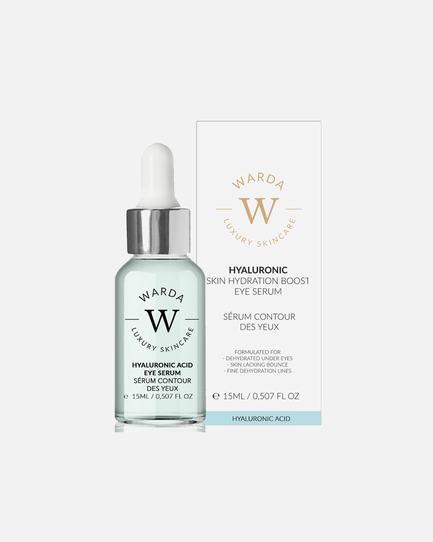 Augenserum für Weiblich WARDA LUXURY SKINCARE Hyaluron Augenserum 1 Stück