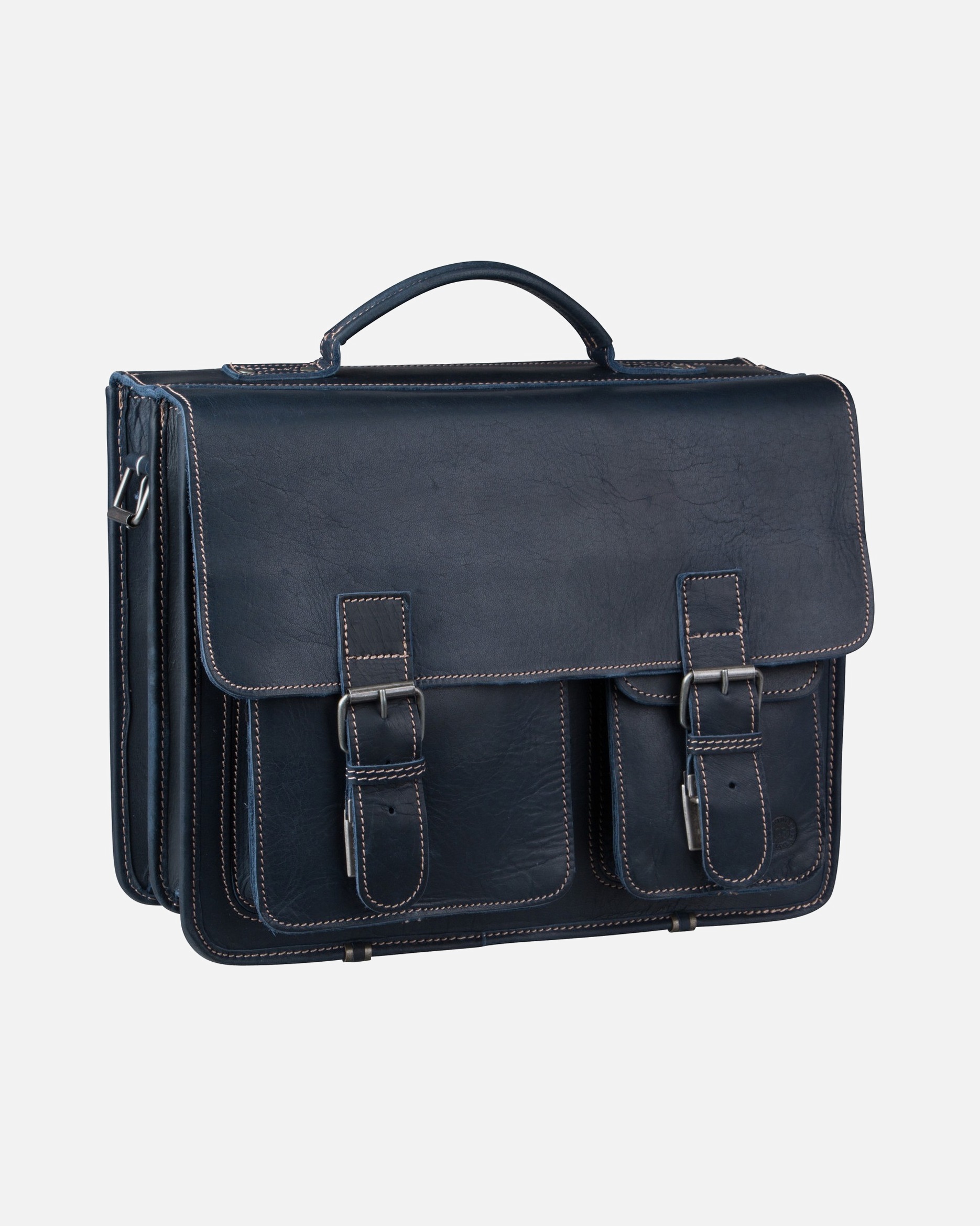 Laptoptasche für Männlich Aktentasche Buffalo 1128 Mappe XXL Dark Navy