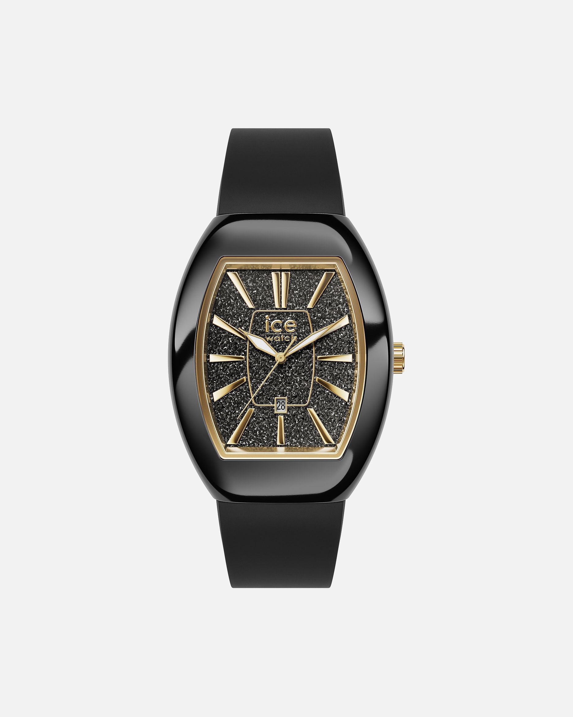 Uhr für Weiblich Ice Watch Damenuhr Edelstahl schwarz