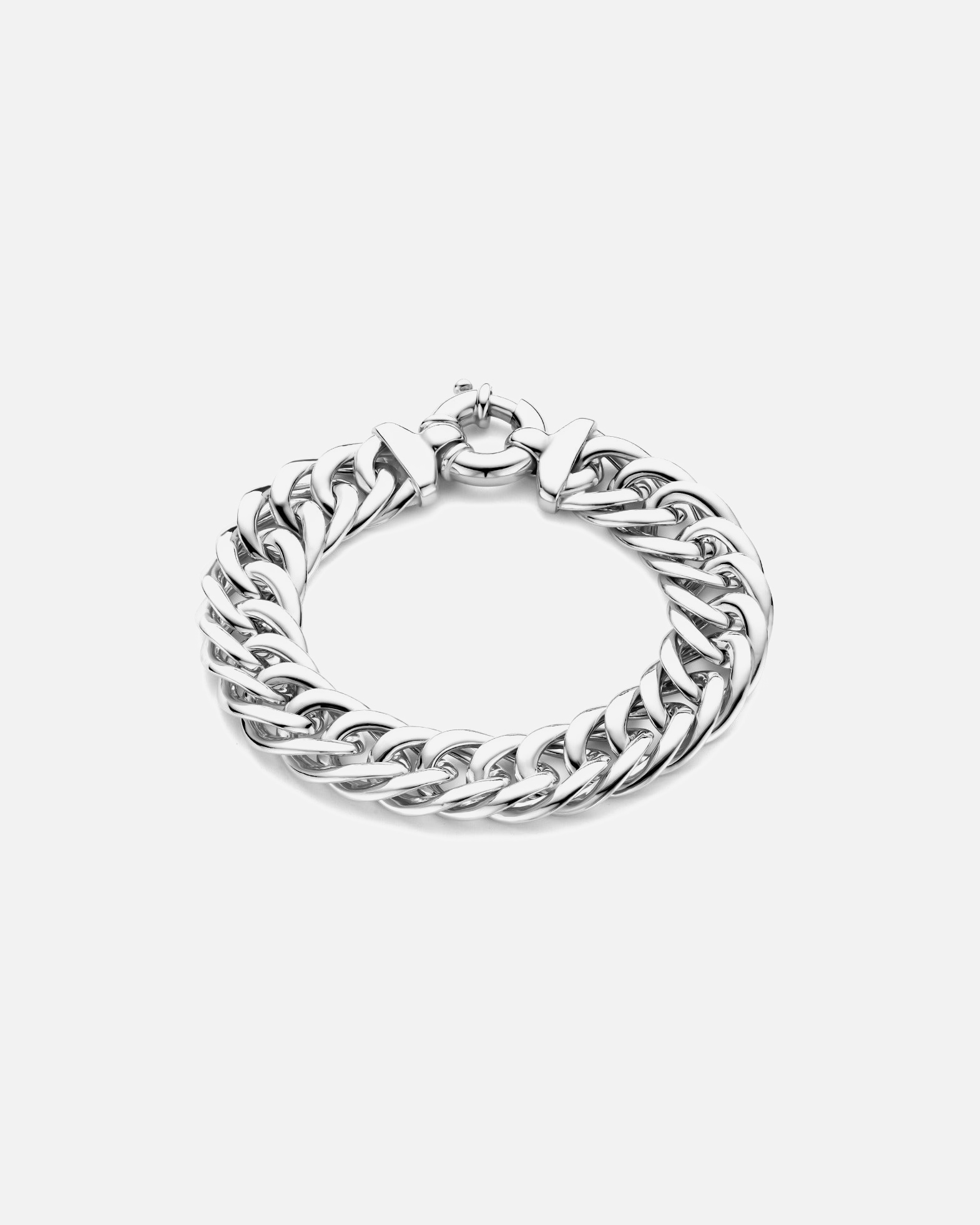 Armband für Weiblich Parte Di Me Parte Di Me Bibbiena Poppi Viva 925 Sterling Silber Link Armband PDM32147 Silber