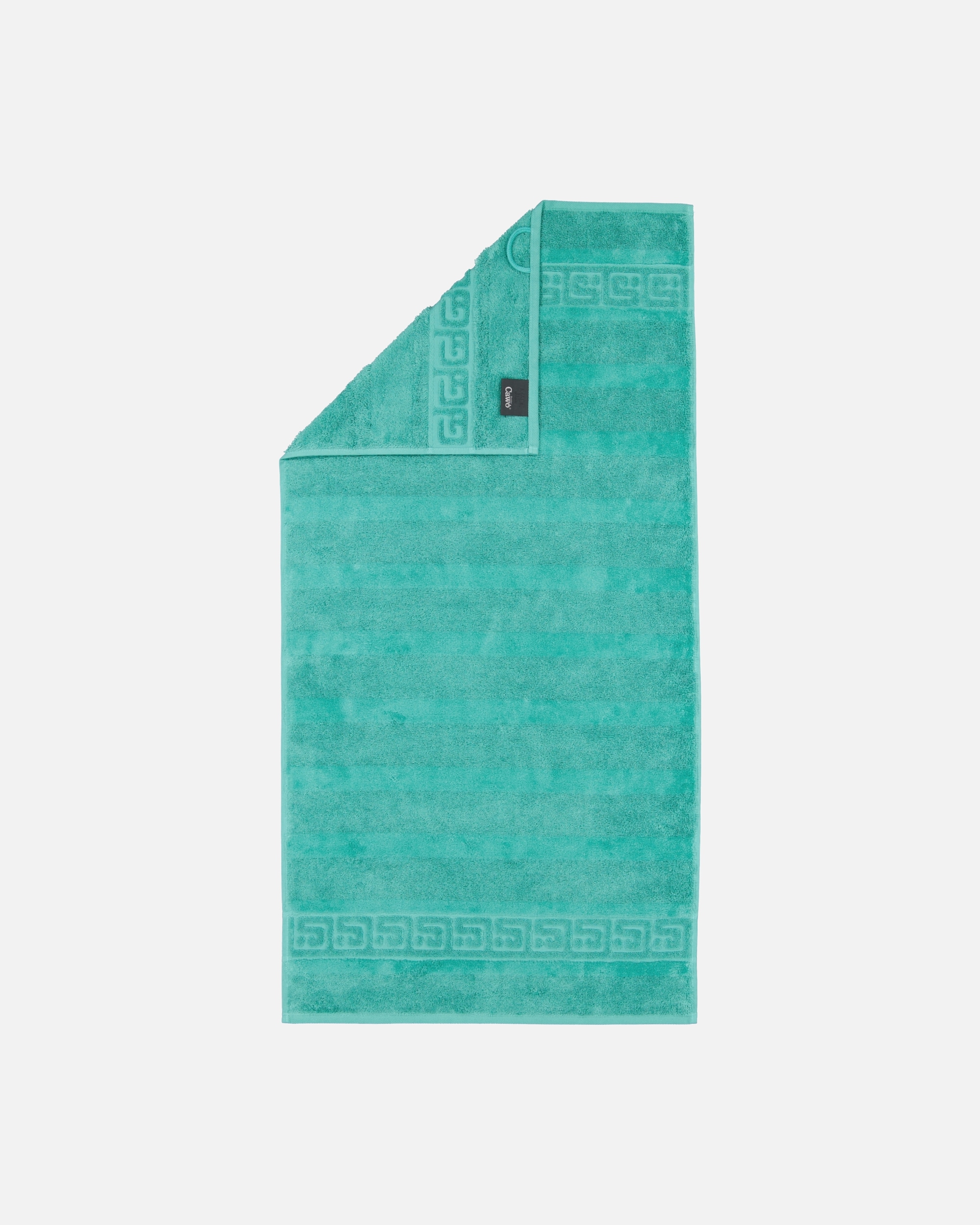 Handtuch für Unisex Cawö Cawö Handtücher Noblesse Uni 1001 smaragd - 421 1 Stück