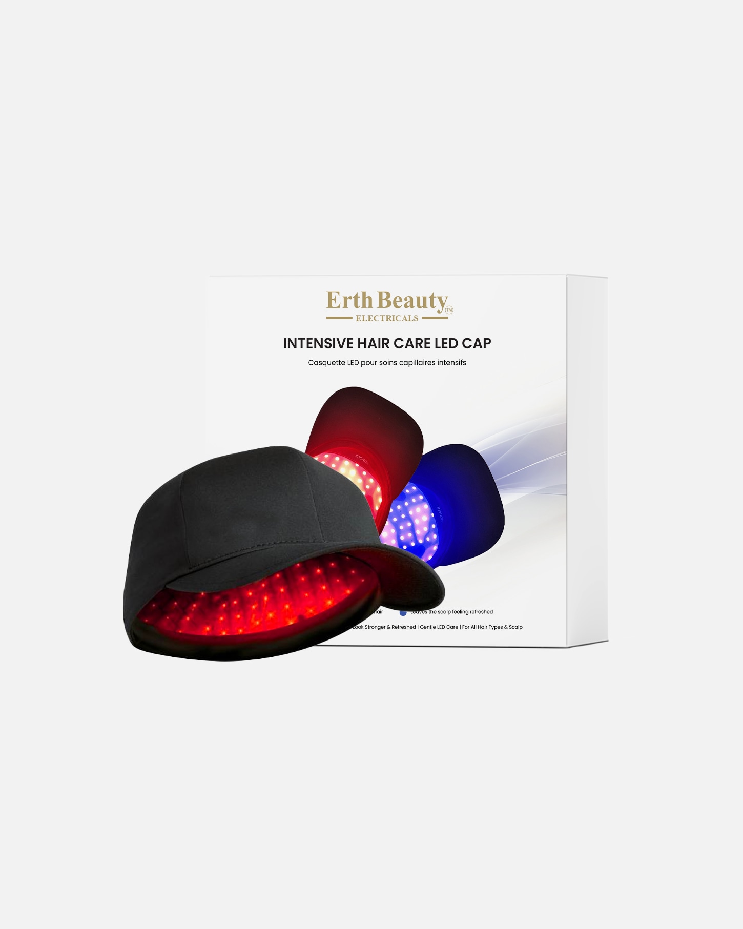 LED-Maske für Unisex ErthSkin London Intensive Haarpflege-LED-Kappe 1 Stück