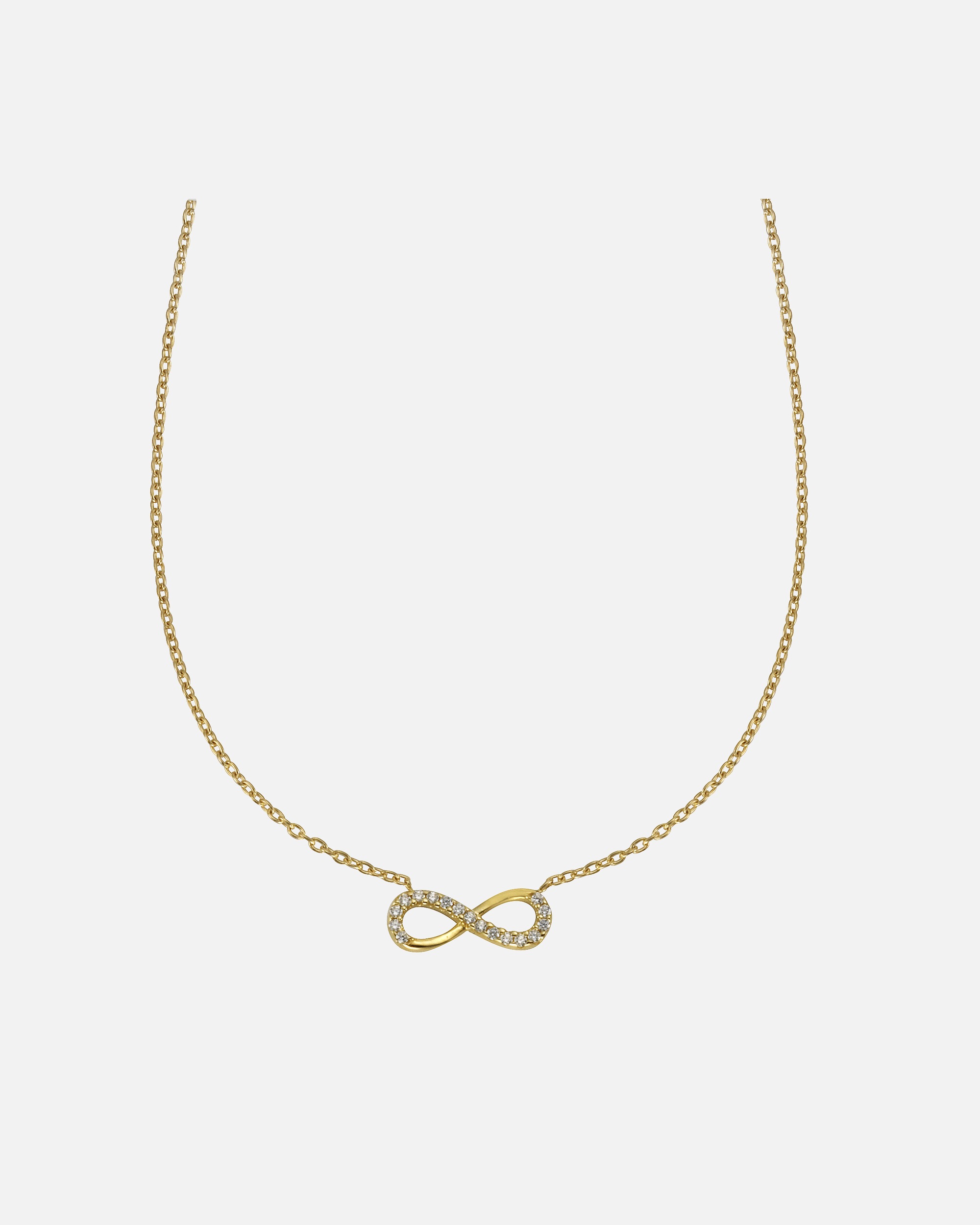 Kette für Weiblich Celesta Collier 375/- Gold Zirkonia weiß 42+3cm