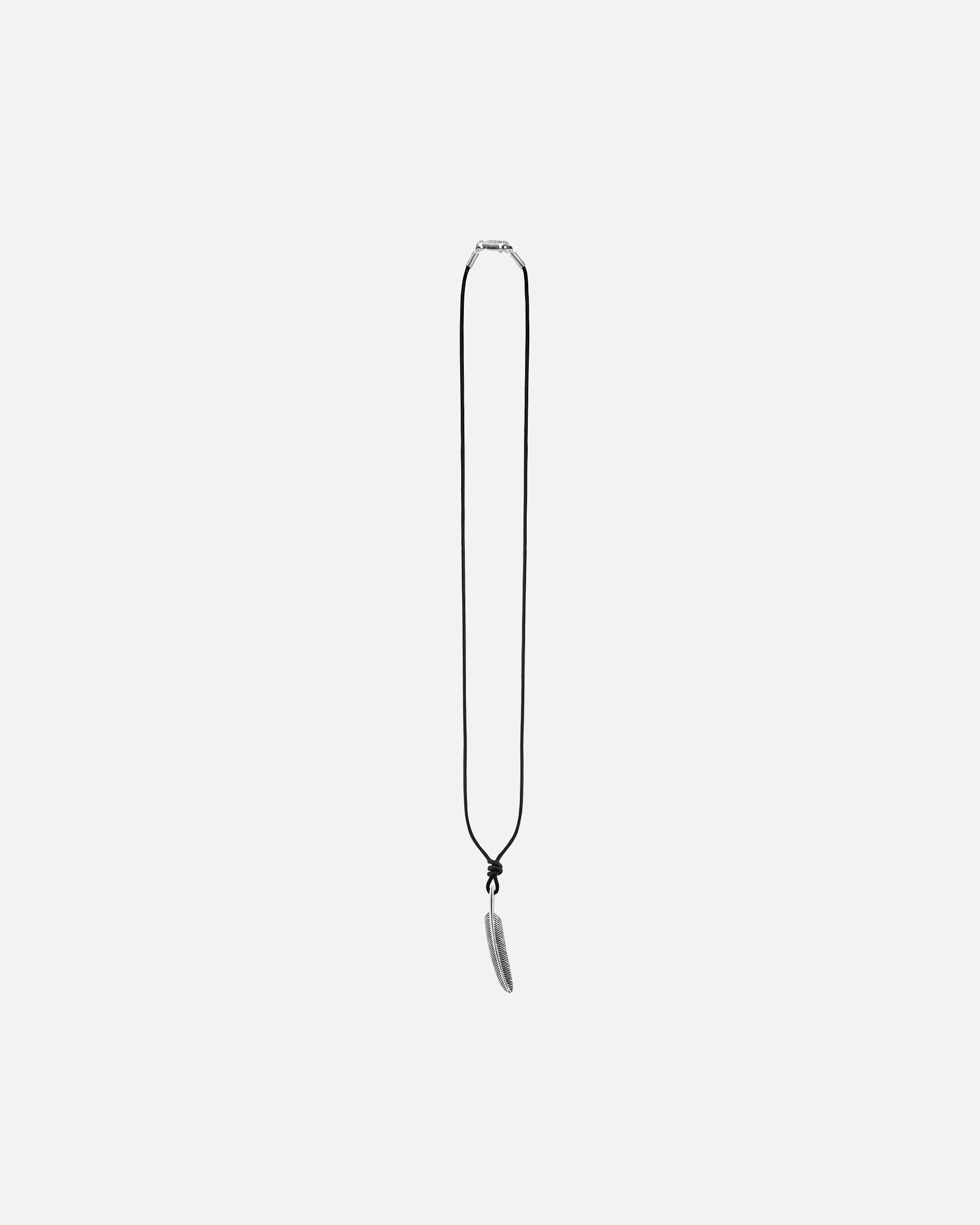 Halskette für Männlich caï Kette 925er Silber, Leder 1 Stück