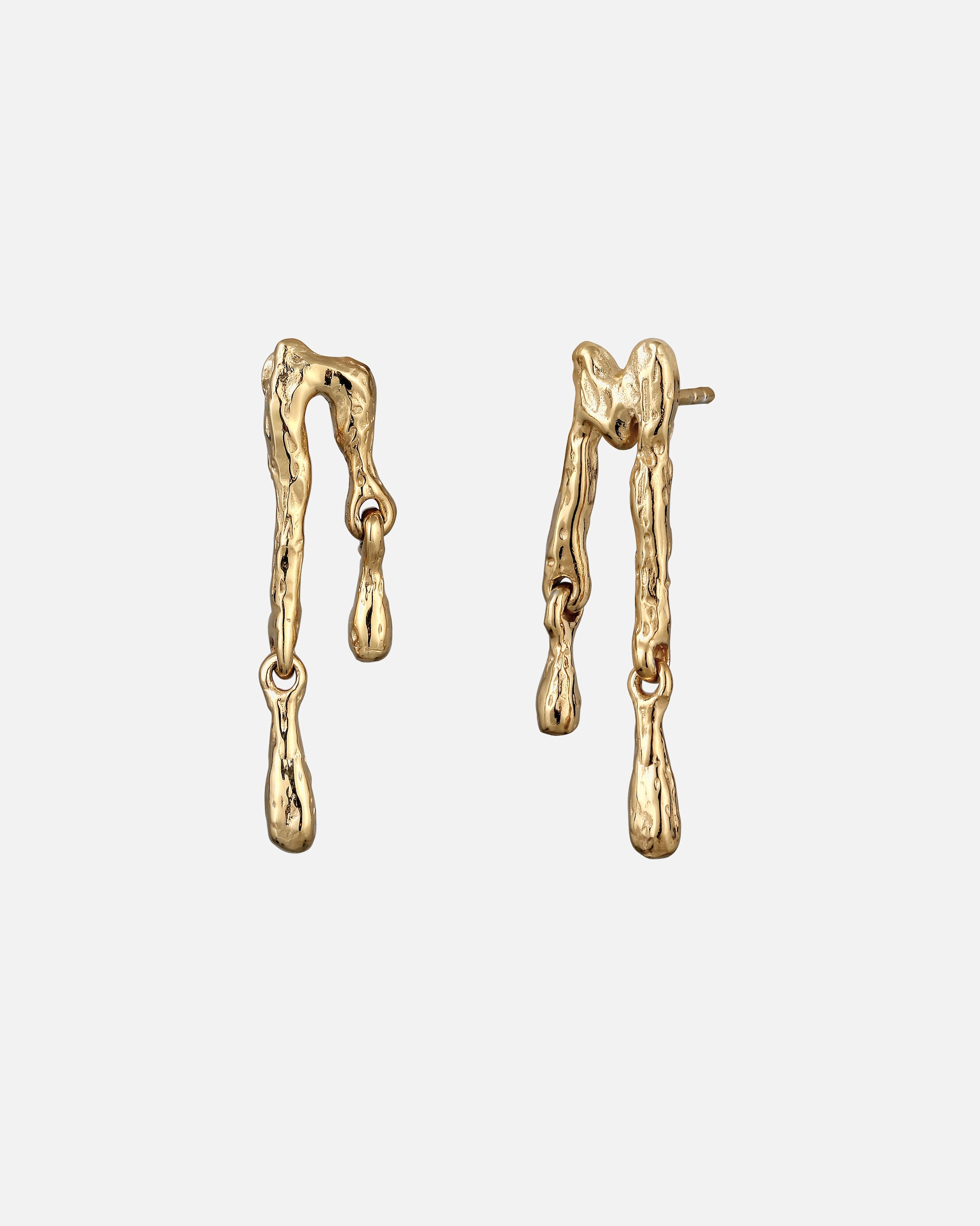 Ohrringe für Weiblich Elli Ohrstecker 925 Sterling Silber für Partys goldfarben