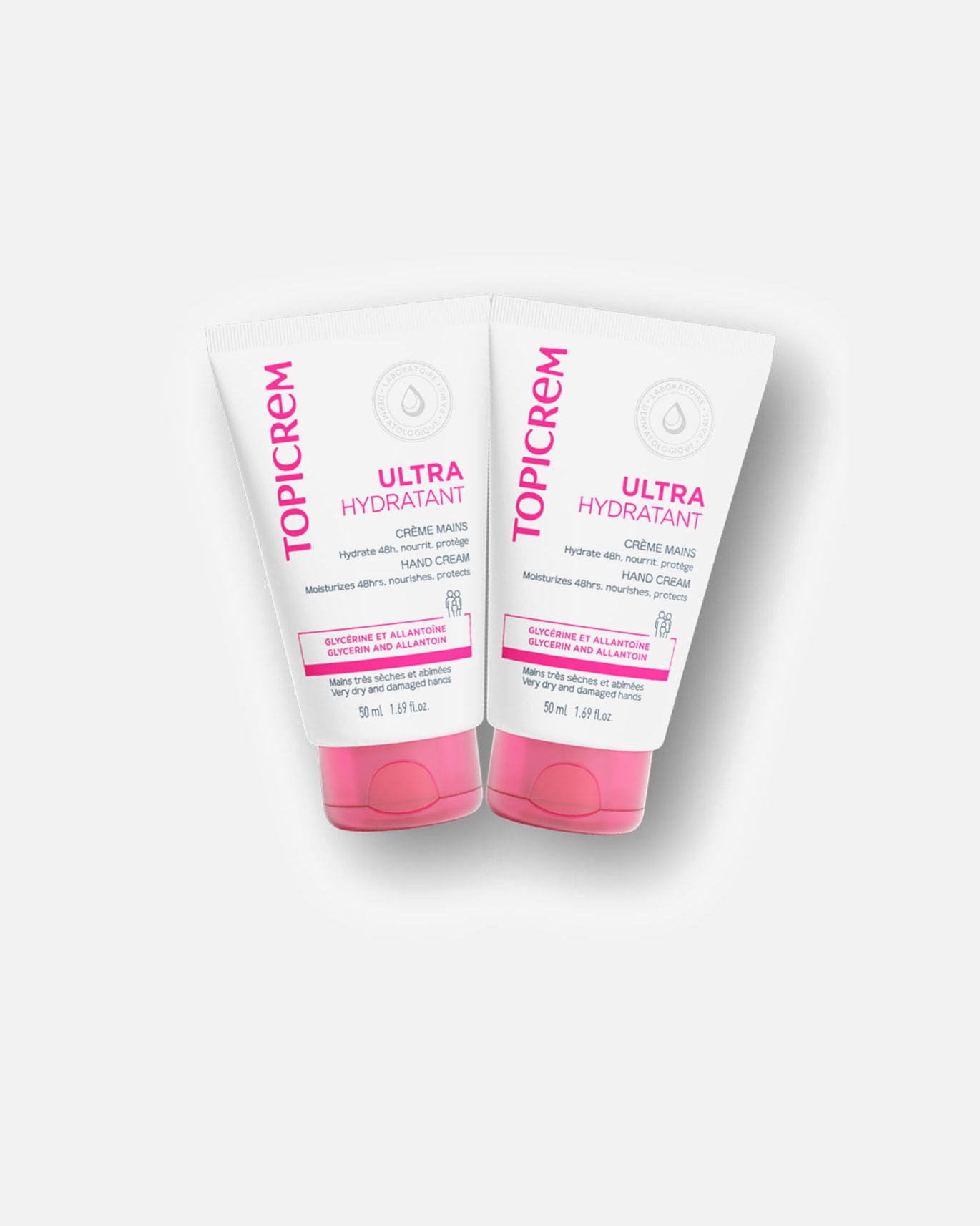 Handcreme für Unisex Topicrem Ultra-feuchtigkeitsspendende Handcremepackung von UH 1 Stück