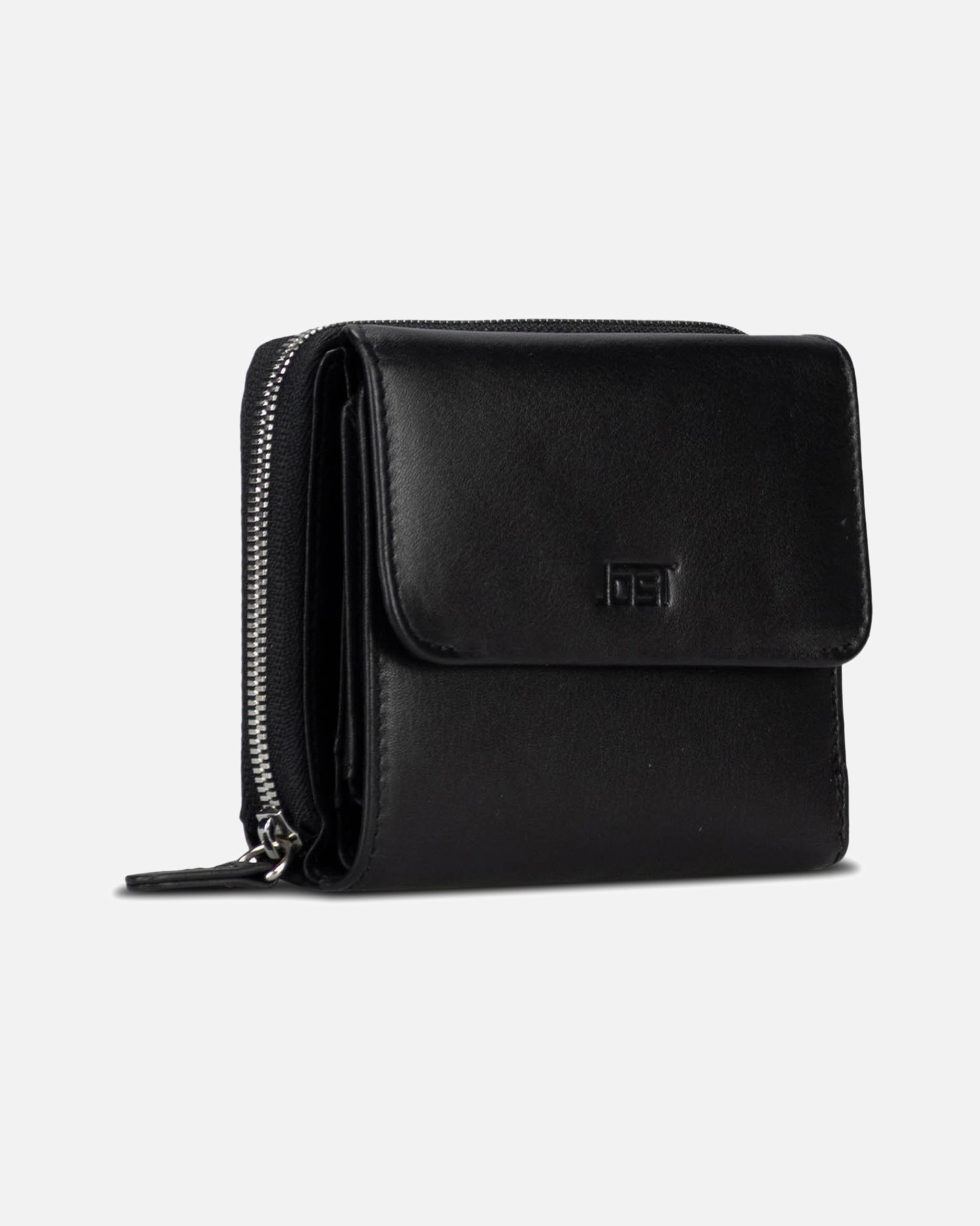 Portemonnaie für Weiblich Jost Geldbörse Odense Zip 6332 Medium Black