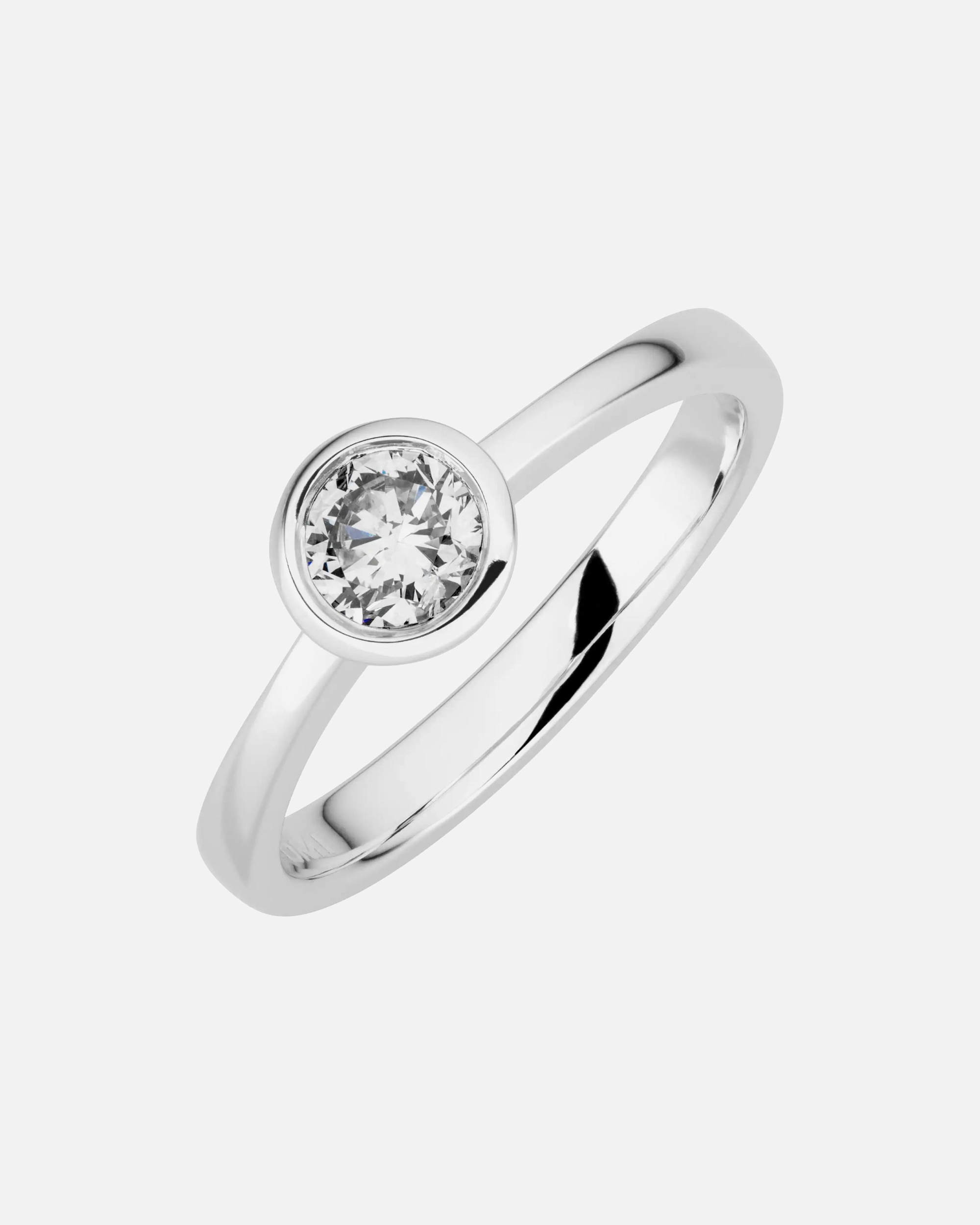 Ring für Weiblich Lyomi Default Brand Line Ring 585/- Gold Diamant Lab Grown weiß 0,50ct. 052 (16,6)