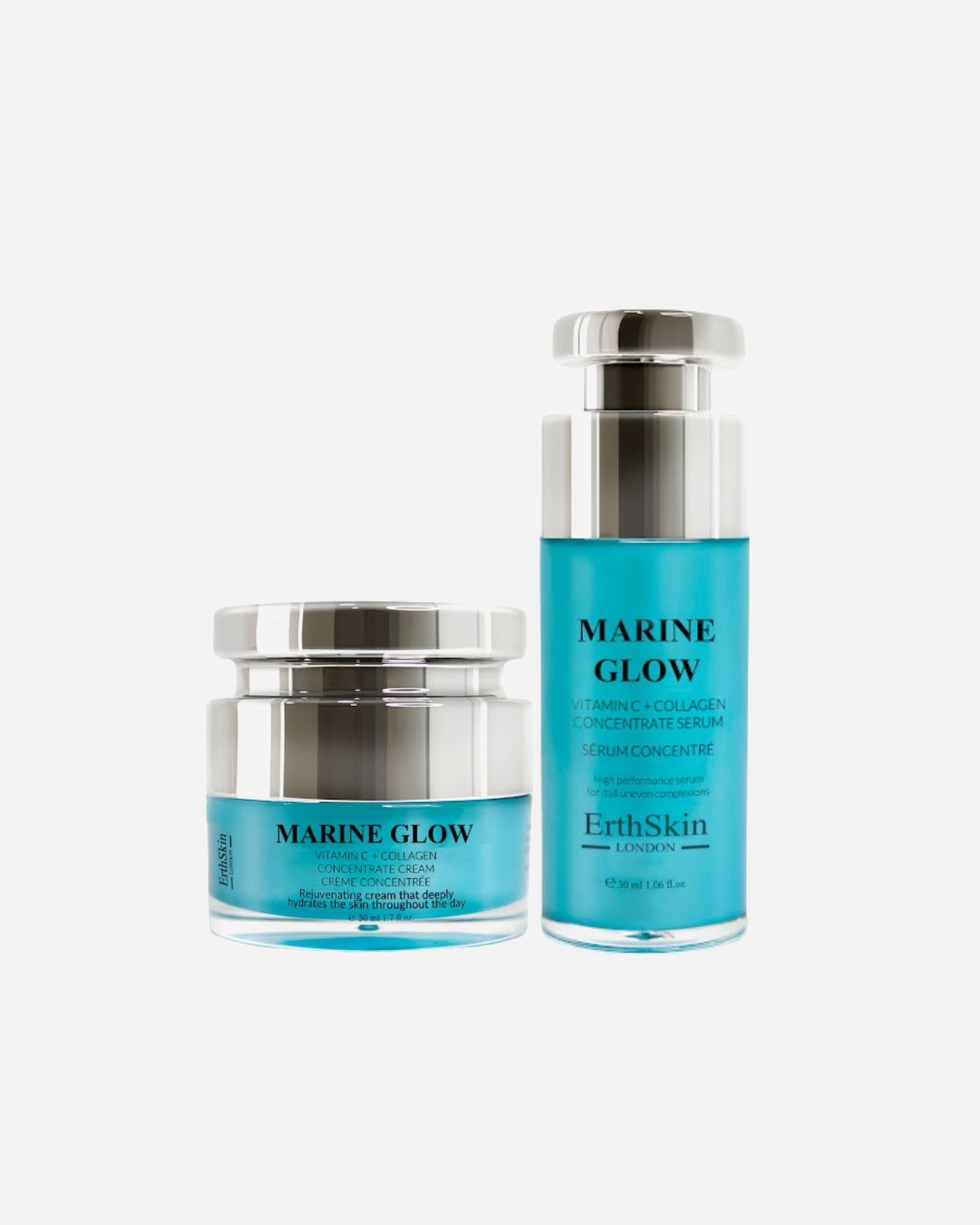 Gesichtspflegeset für Weiblich ErthSkin London Marine Vitamin C Strahlendes Set 1 Stück