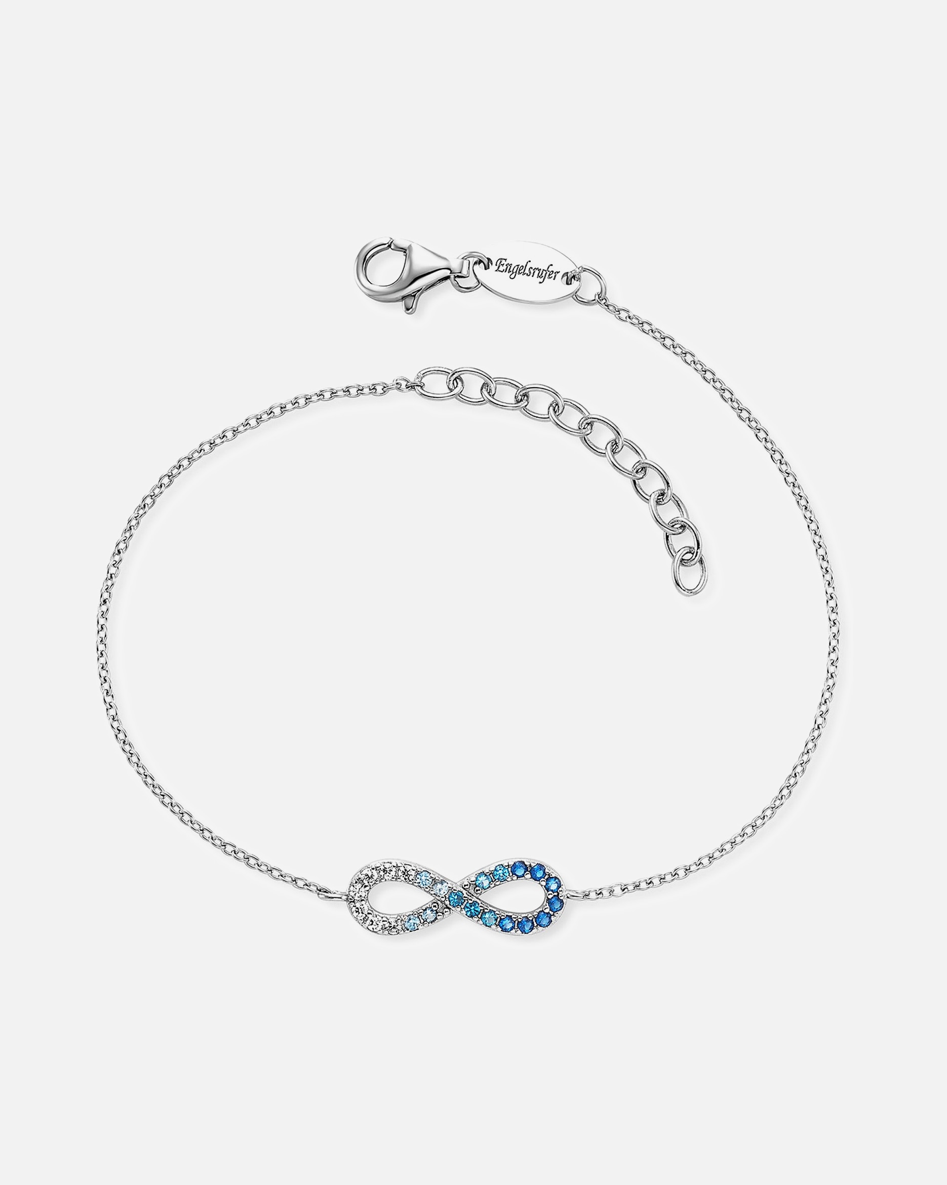 Armband für Weiblich Engelsrufer Armband 925er Silber blau, silber