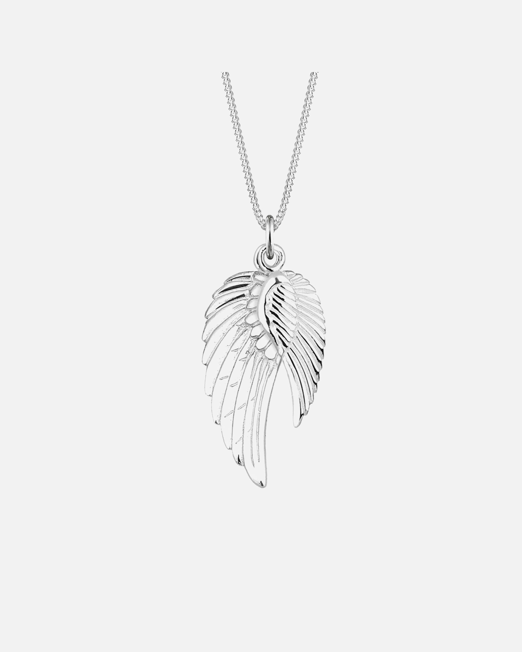 Halskette für Weiblich Elli Doppelt Flügel Schutzengel 925 Silber 1 Stück