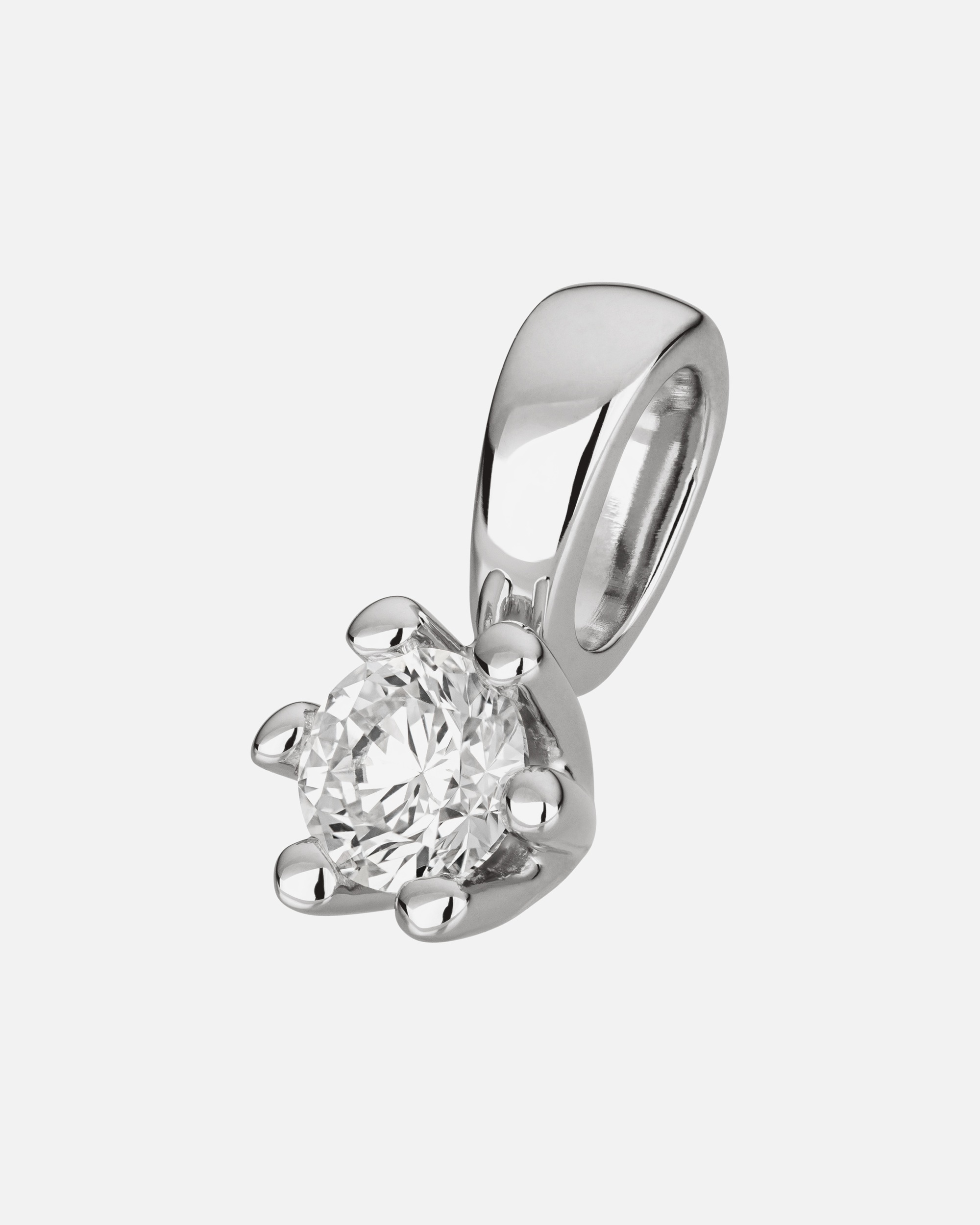 Anhänger für Weiblich Orolino Anhänger 585/- Gold Brillant weiß 0,15ct. 1,0cm