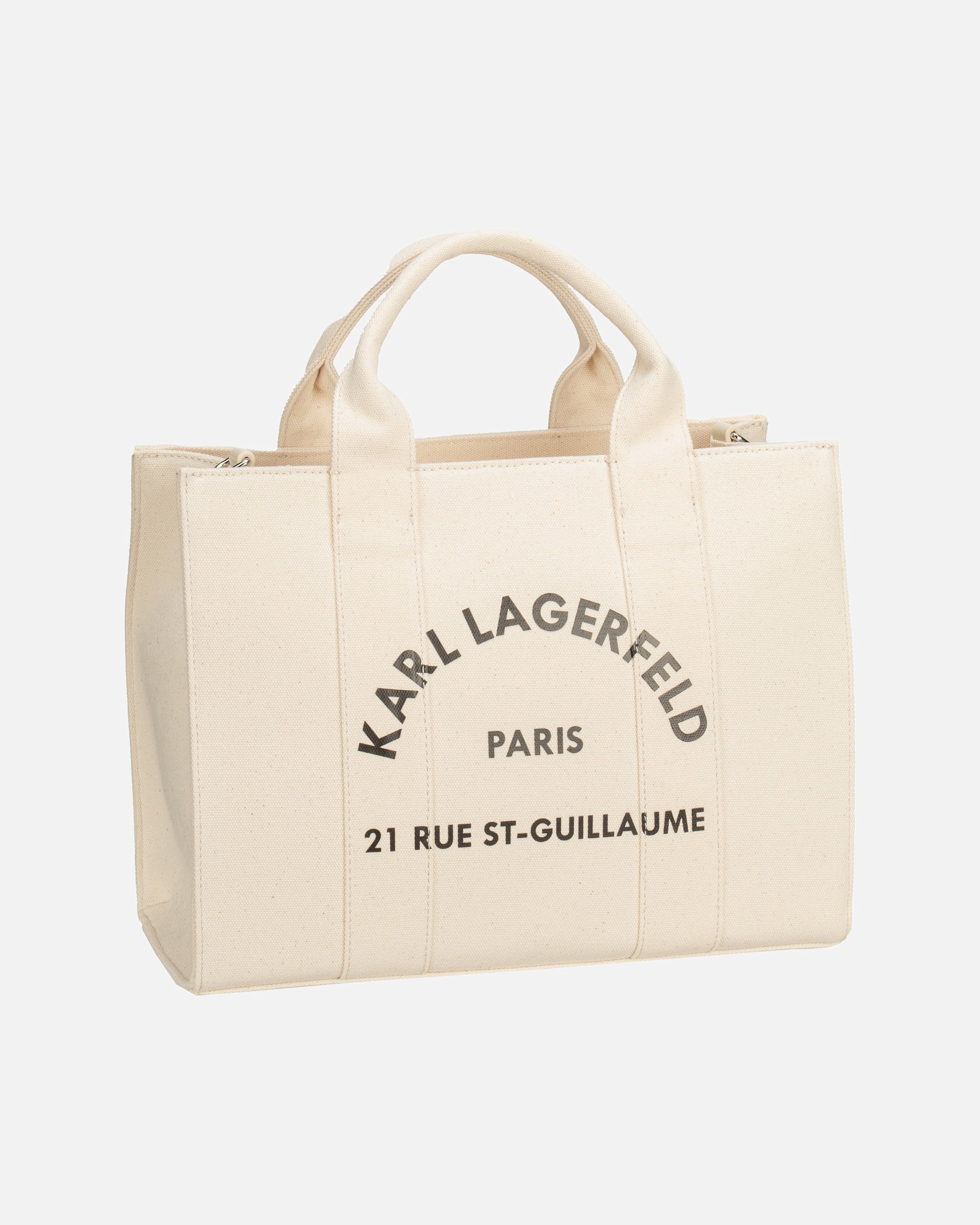 Handtasche für Weiblich Karl Lagerfeld Handtasche RSG Square MD Tote Natural