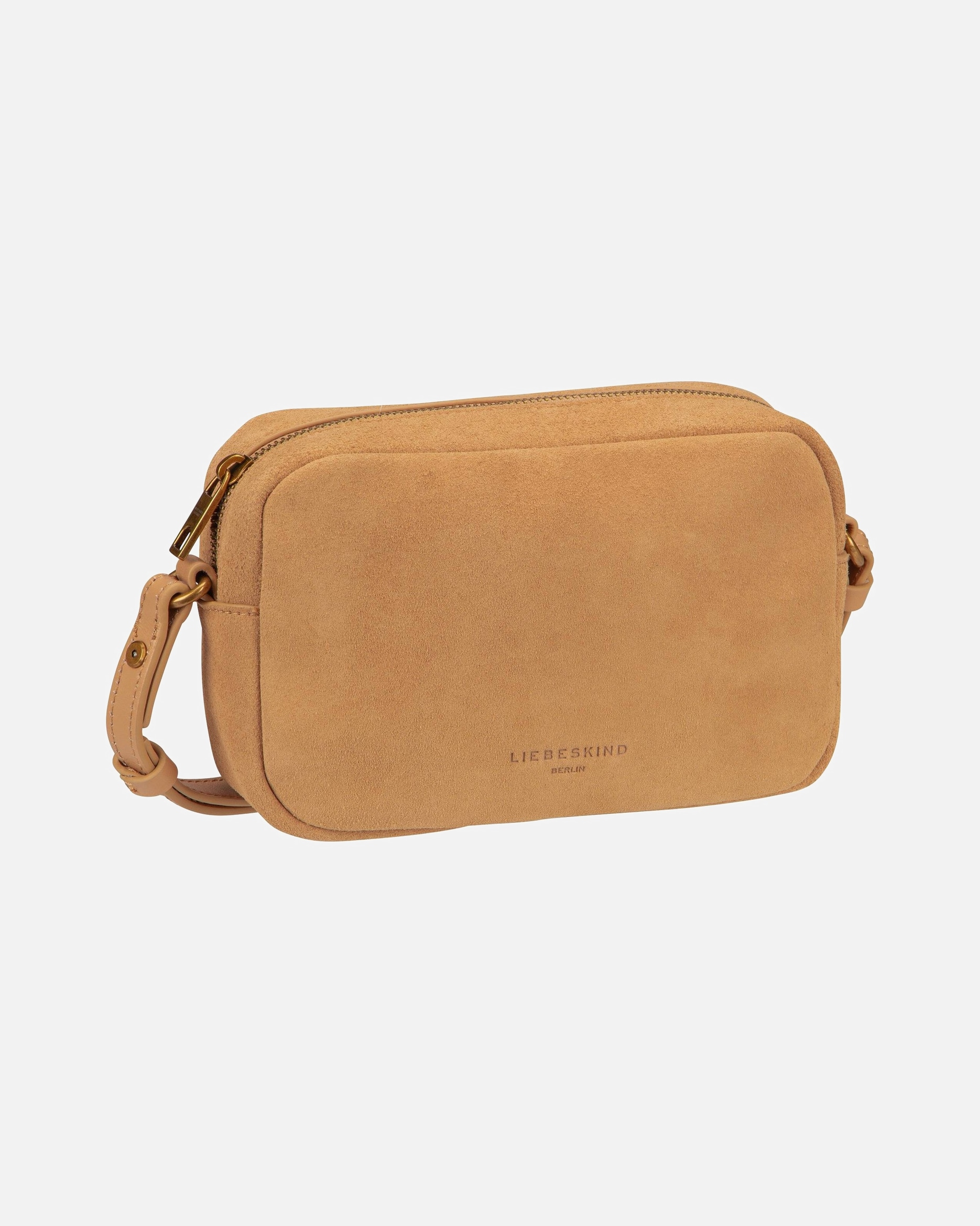 Rucksack für Weiblich Liebeskind Bodybag Ella Camera S Suede Beige