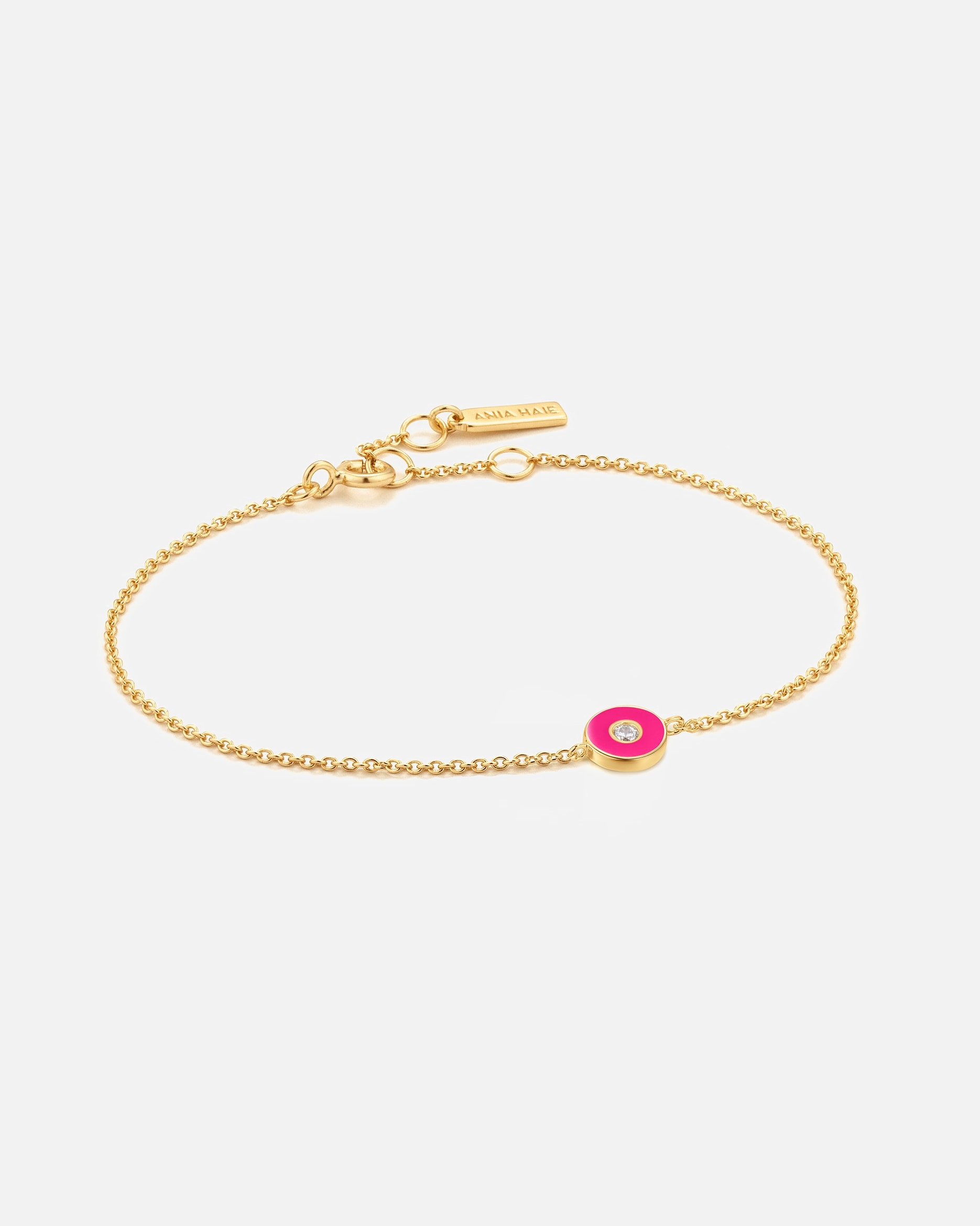 Armband für Weiblich Ania Haie Armband 925er Silber, Emaille pink