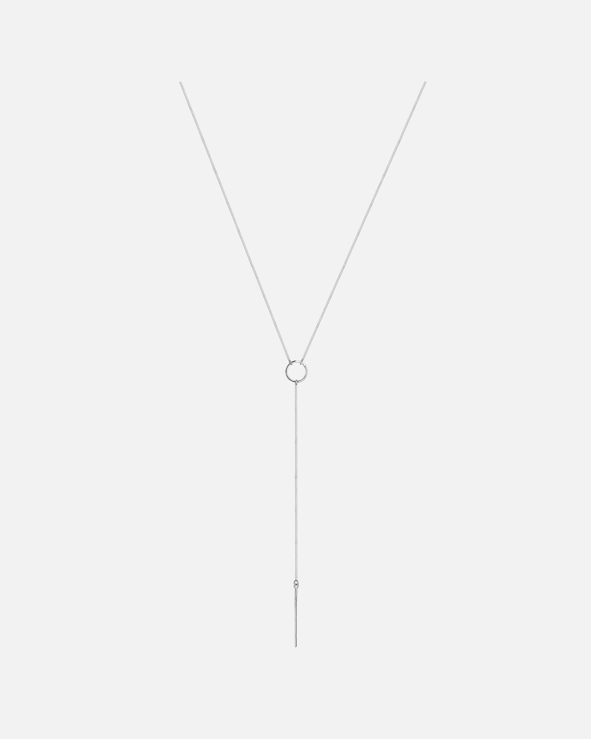 Halskette für Weiblich Elli Y-Kette Geo Trend Minimal 925 Sterling Silber 1 Stück