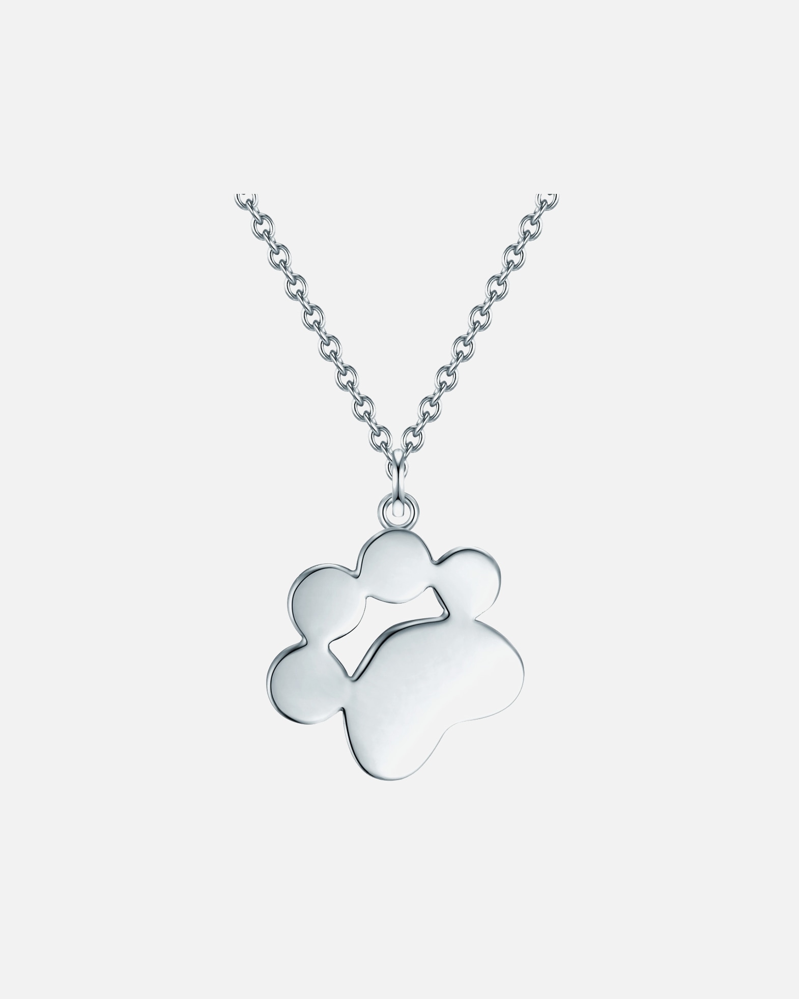 Halskette für Weiblich Rafaela Donata Halskette Pfote Sterling Silber in Silber 1 Stück