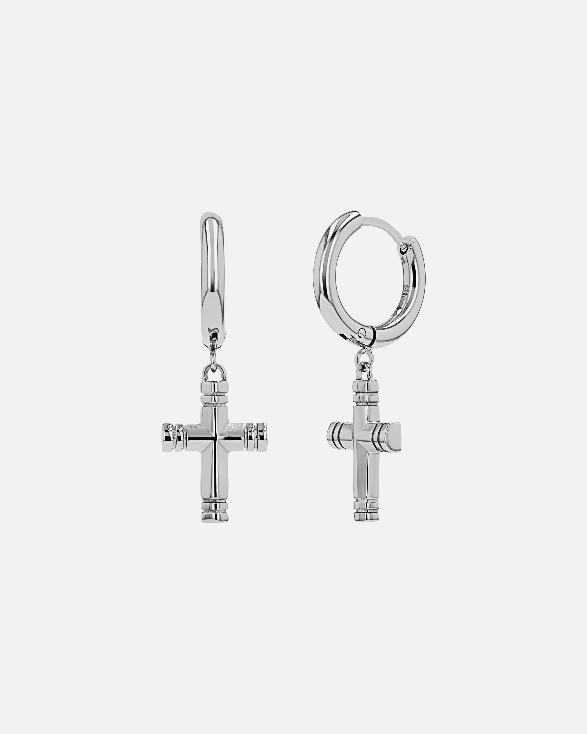 Creolen für Unisex amor Creolen Silber