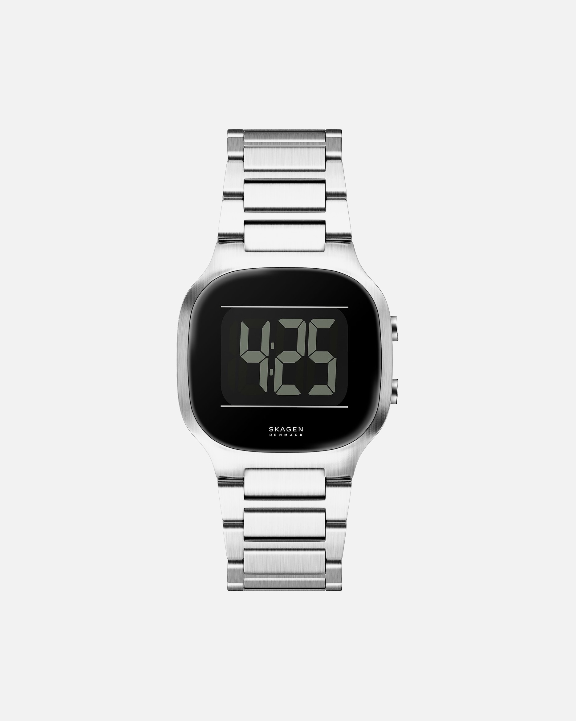 Uhr für Männlich Herrenuhr Edelstahl silber