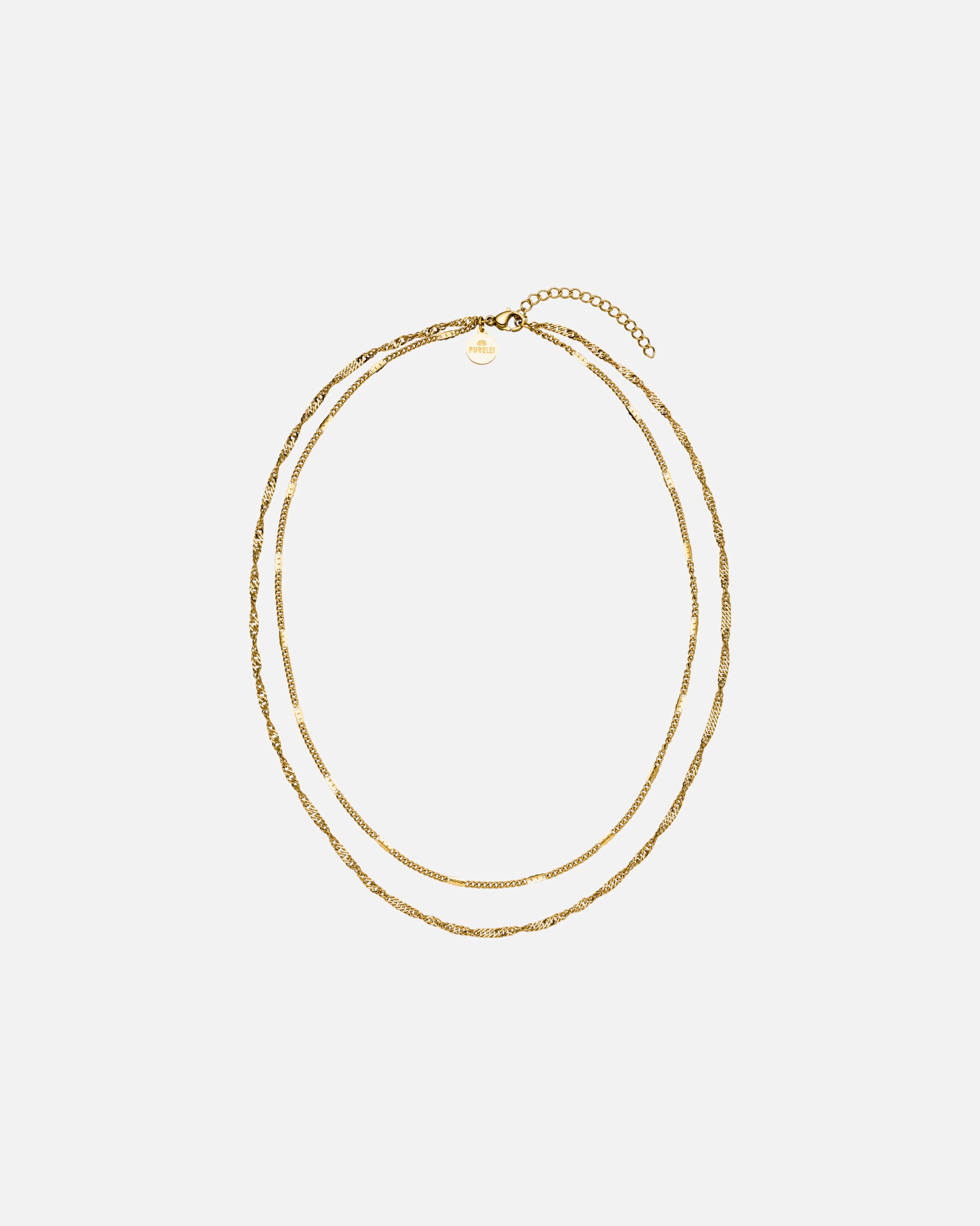 Halskette für Unisex Purelei Authentic Kette 100% Edelstahl 45–50 cm