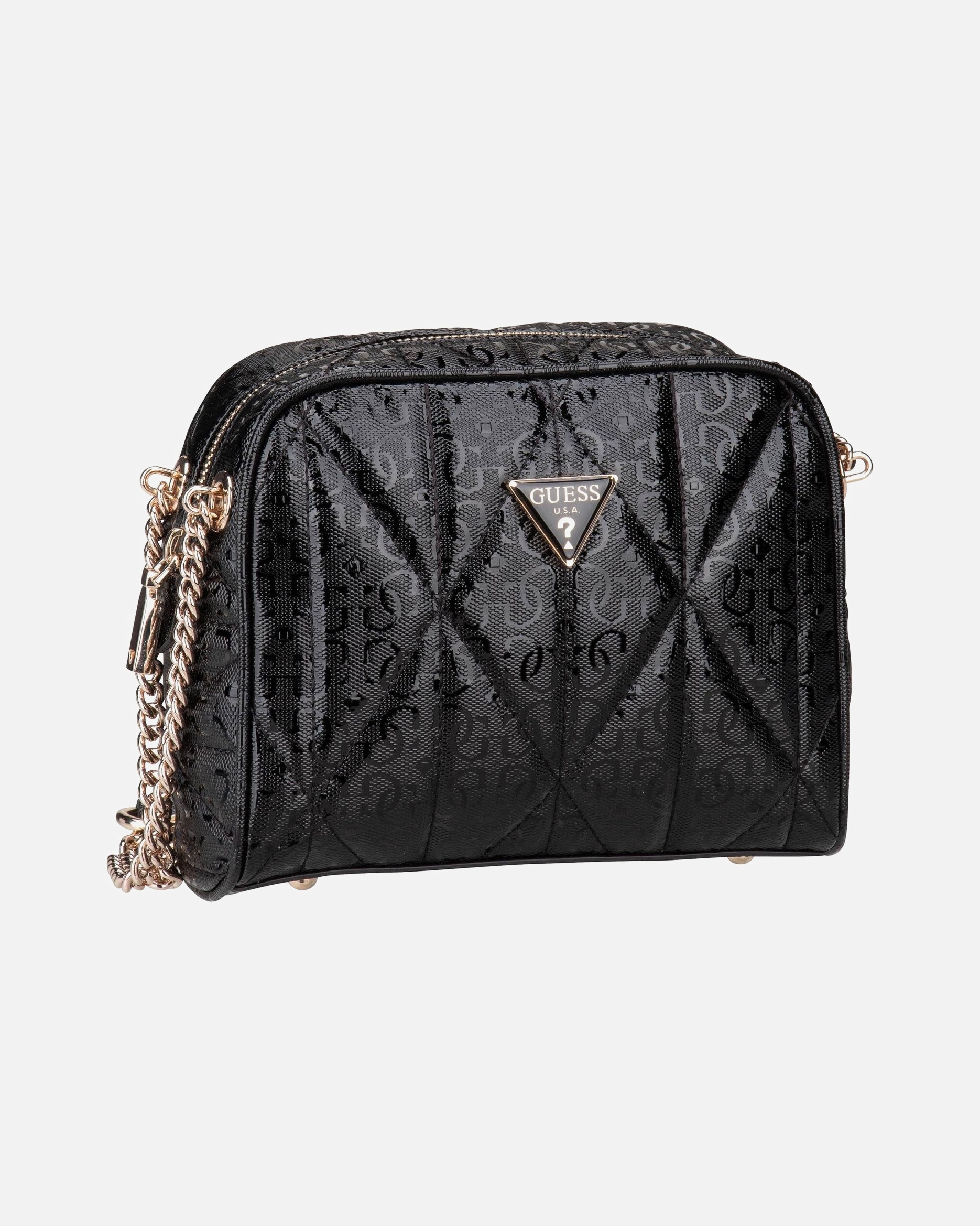 Handtasche für Weiblich GUESS Handtasche Aldina Camera CB Black