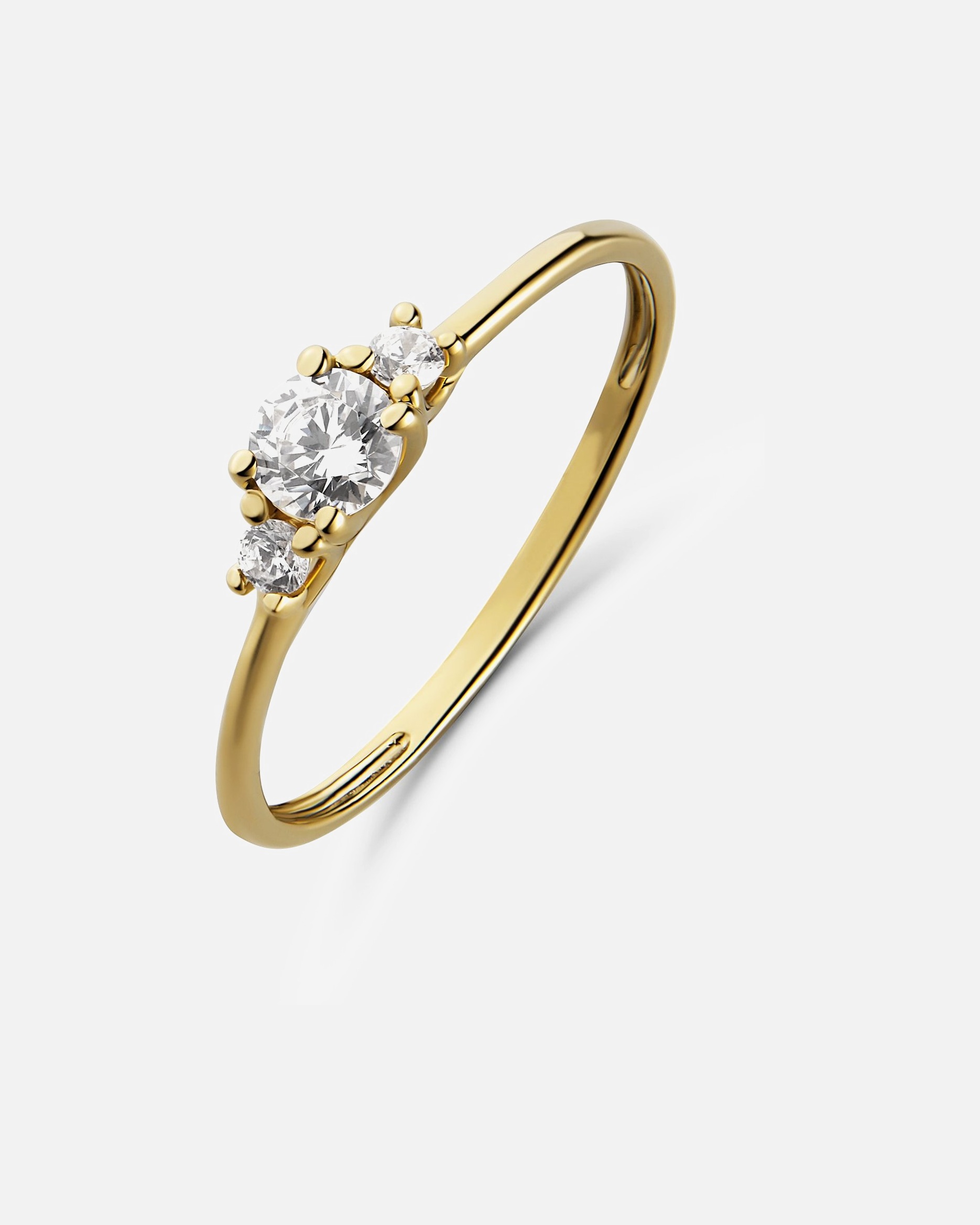 Ring für Weiblich CHRIST Damenring 375er Gelbgold 58