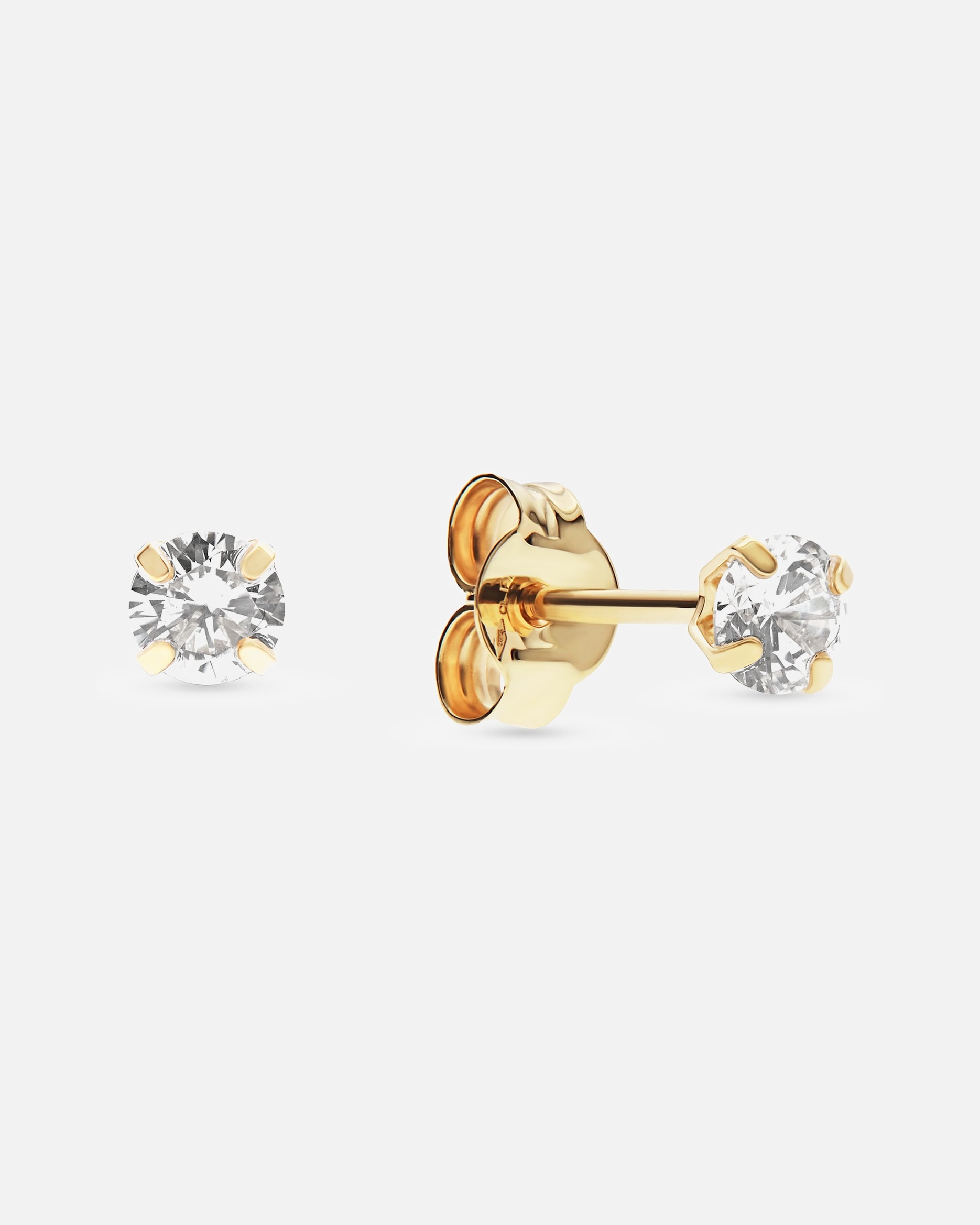 Ohrringe für Weiblich FAVS Ohrstecker 375er Gelbgold One Size