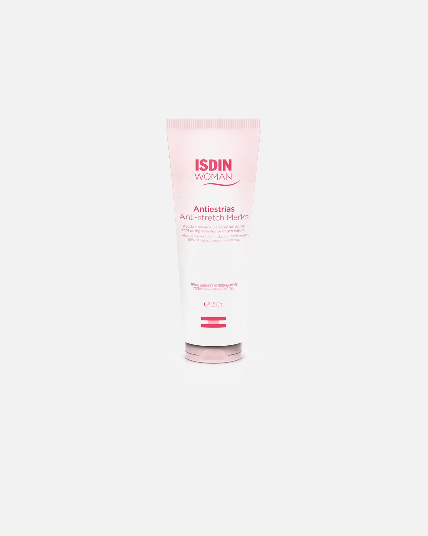 Pflege bei Dehnungsstreifen für Weiblich ISDIN WOMAN Anti-Dehnungsstreifen-Creme 250 ml