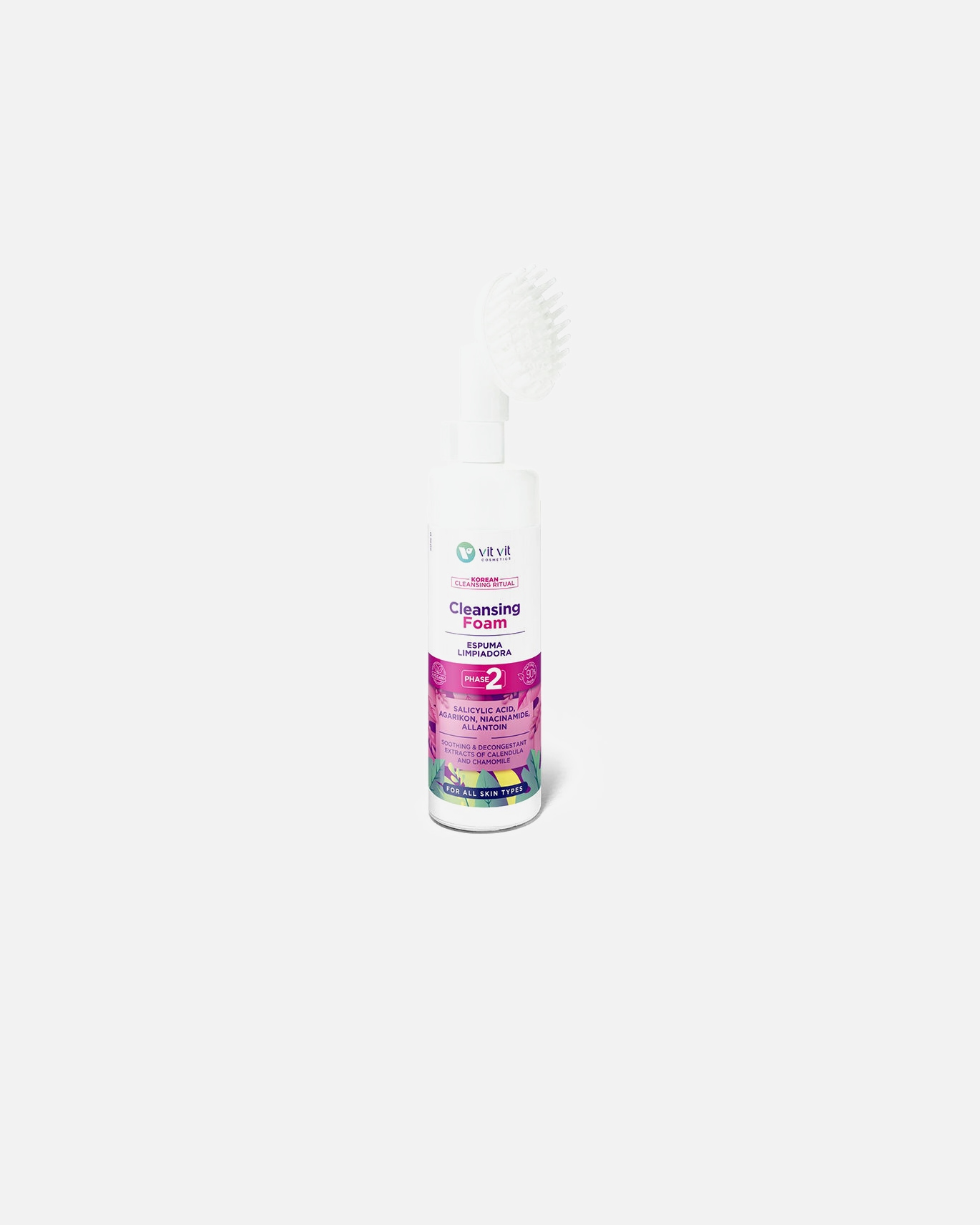 Gesichtsreinigungsschaum für Weiblich Diet Esthetic KOREANISCHER REINIGUNGSRITUAL-Reinigungsschaum 150 ml
