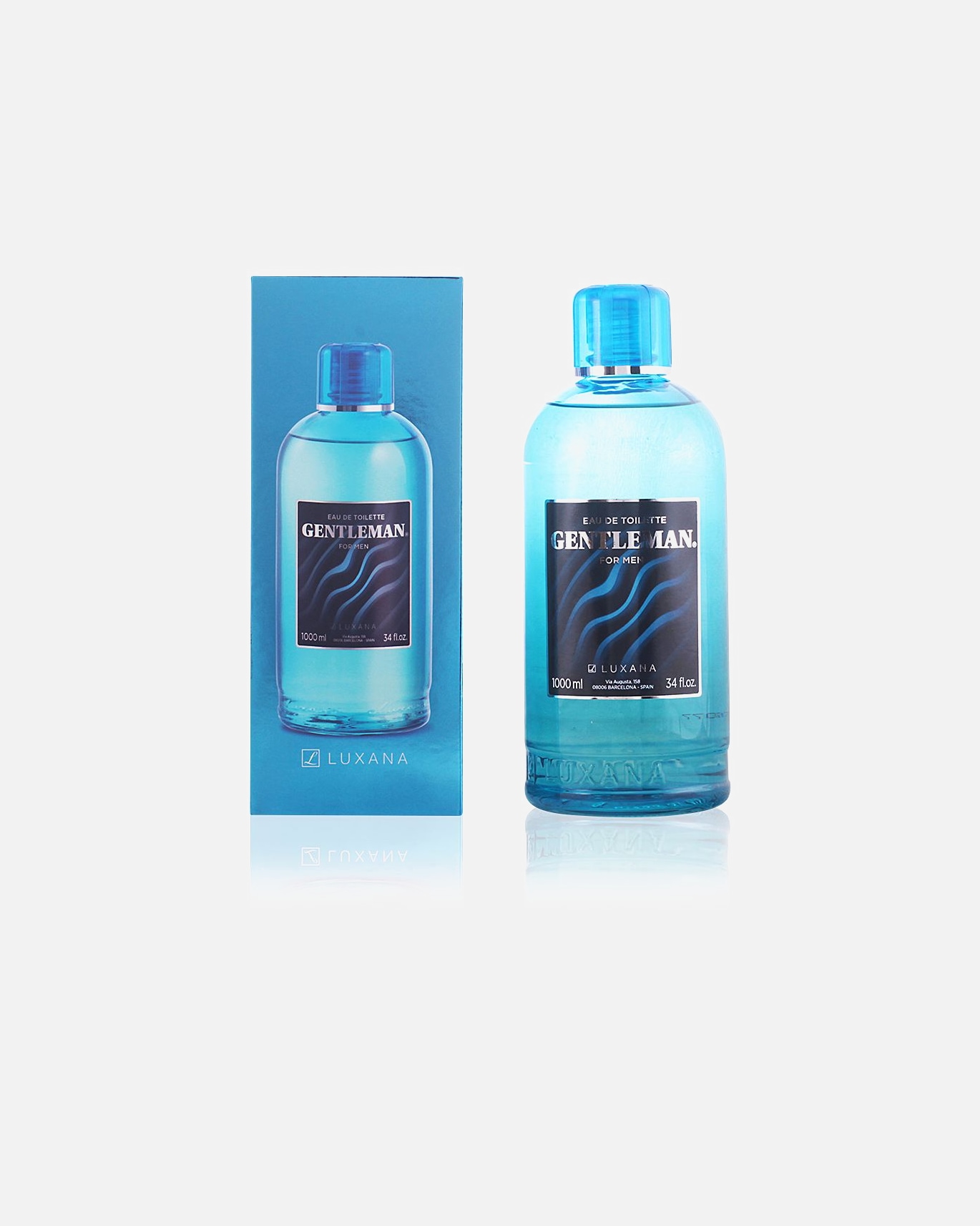 Eau de Toilette für Männlich Luxana GENTLEMAN FOR MEN eau de toilette 1000 ml