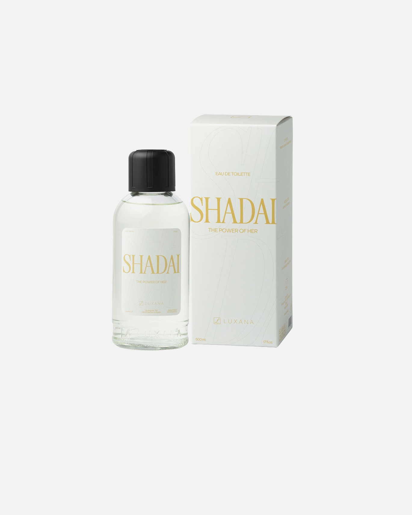 Eau de Toilette für Männlich Luxana SHADAI Eau de Toilette Vapor 500 ml