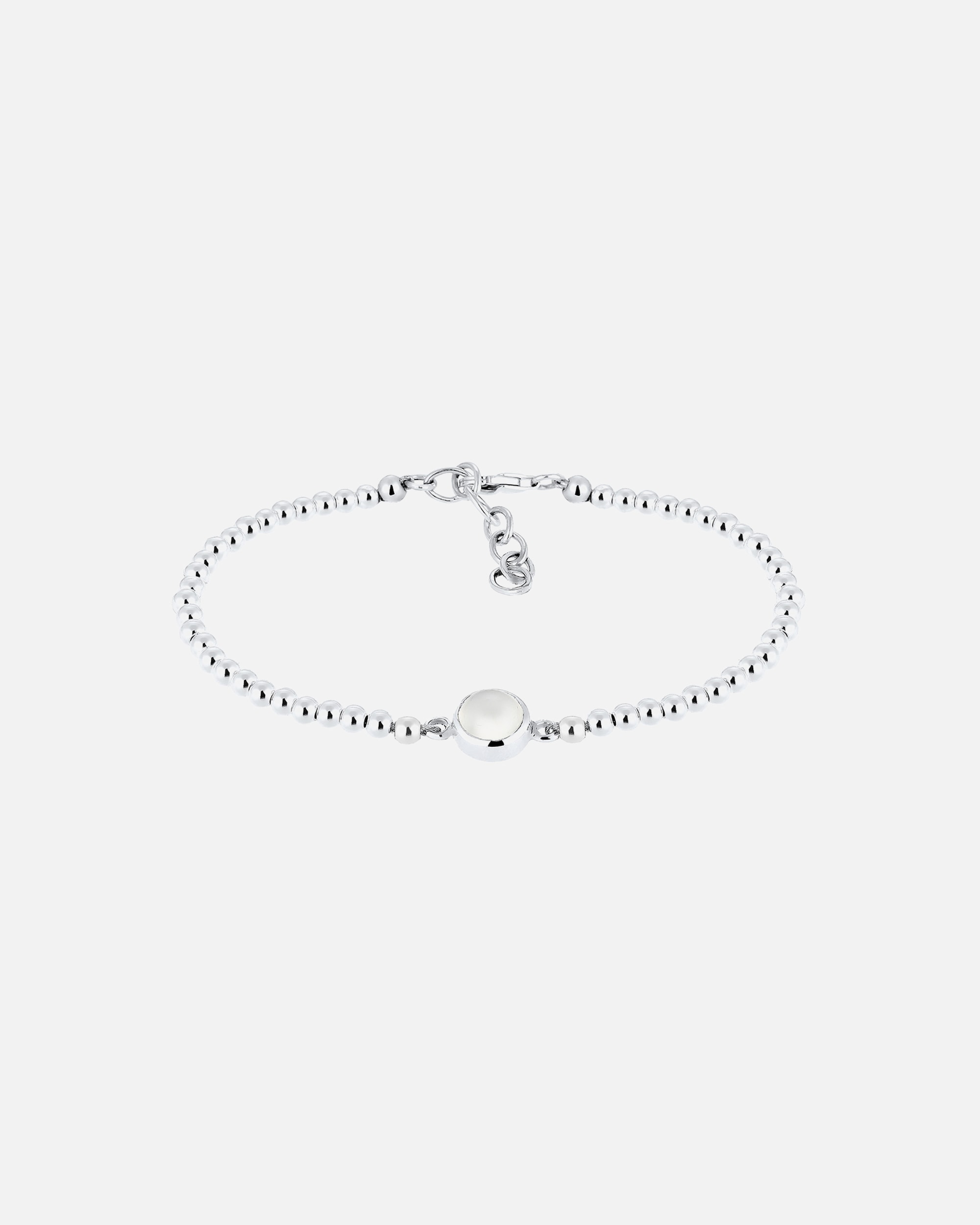 Armband für Weiblich Elli Mondstein Kugel Rund 925 Sterling Silber 1 Stück