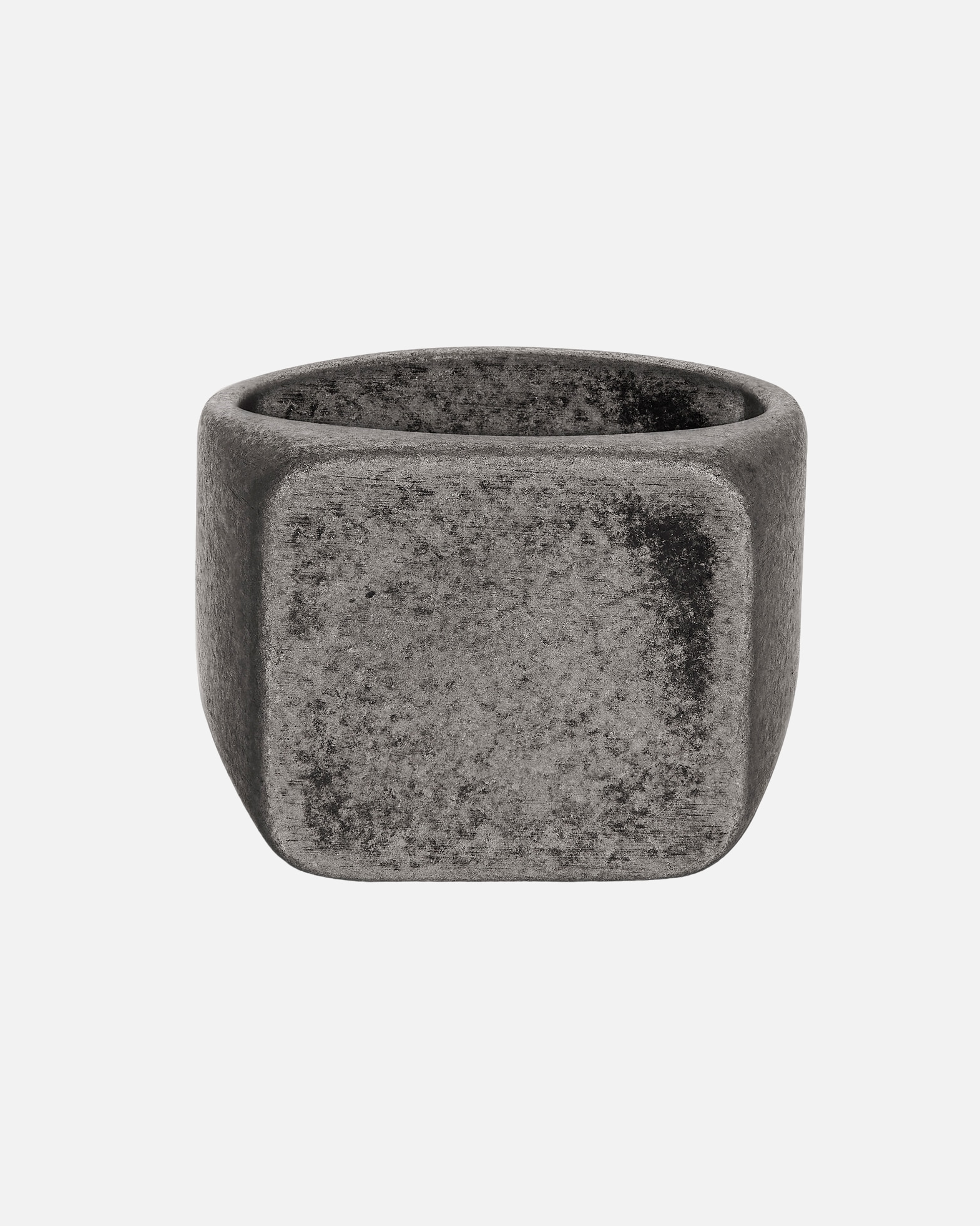 Ring für Männlich True Rebels Ring aus Edelstahl in gunmetal 60