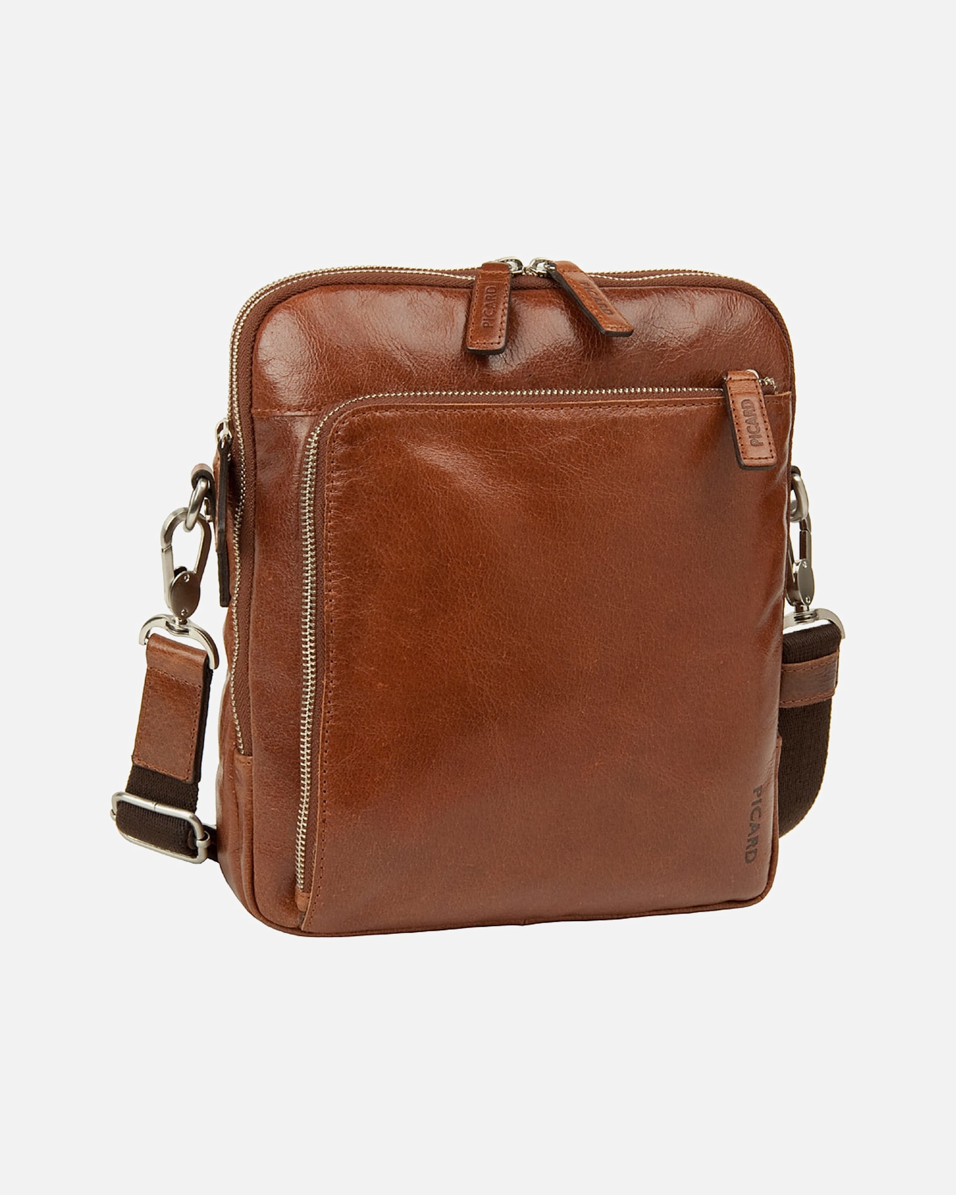 Umhängetasche für Männlich Picard Umhängetasche Buddy S Cognac
