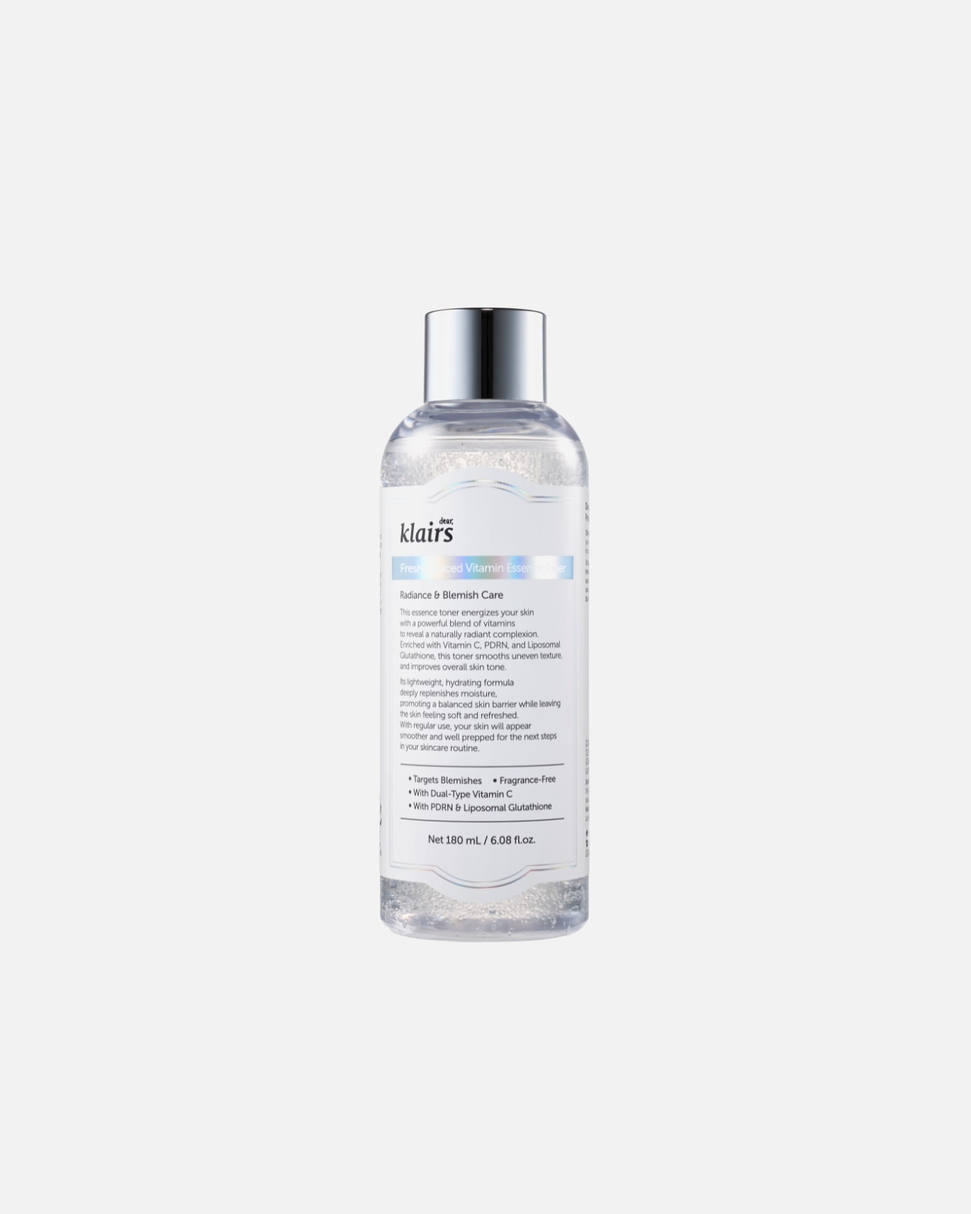 Gesichtstoner für Unisex Dear Klairs Freshly Juiced Vitamin Essence Toner 180 ml