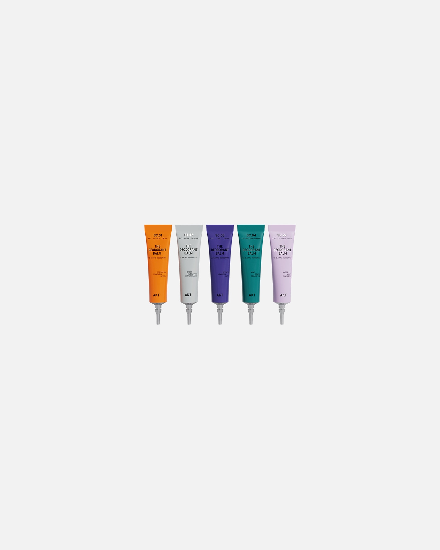Geschenkset für Unisex AKT London Default Brand Line The Deodorant Balm Discovery Set The Deodorant Balm Discovery Set