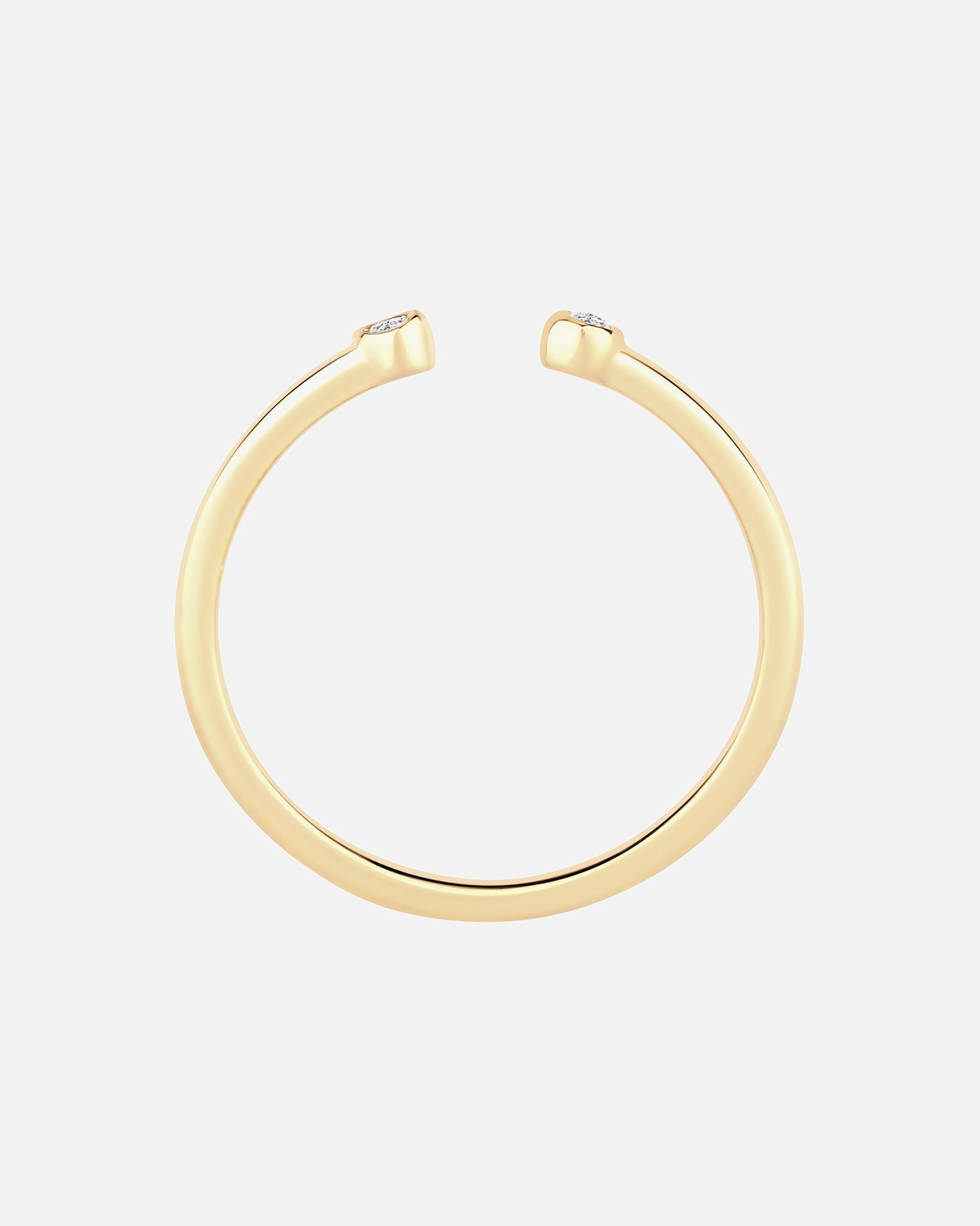 Ring für Weiblich Glanzstücke München Ring aus Sterling Silber in gelbgold mit Topas 60
