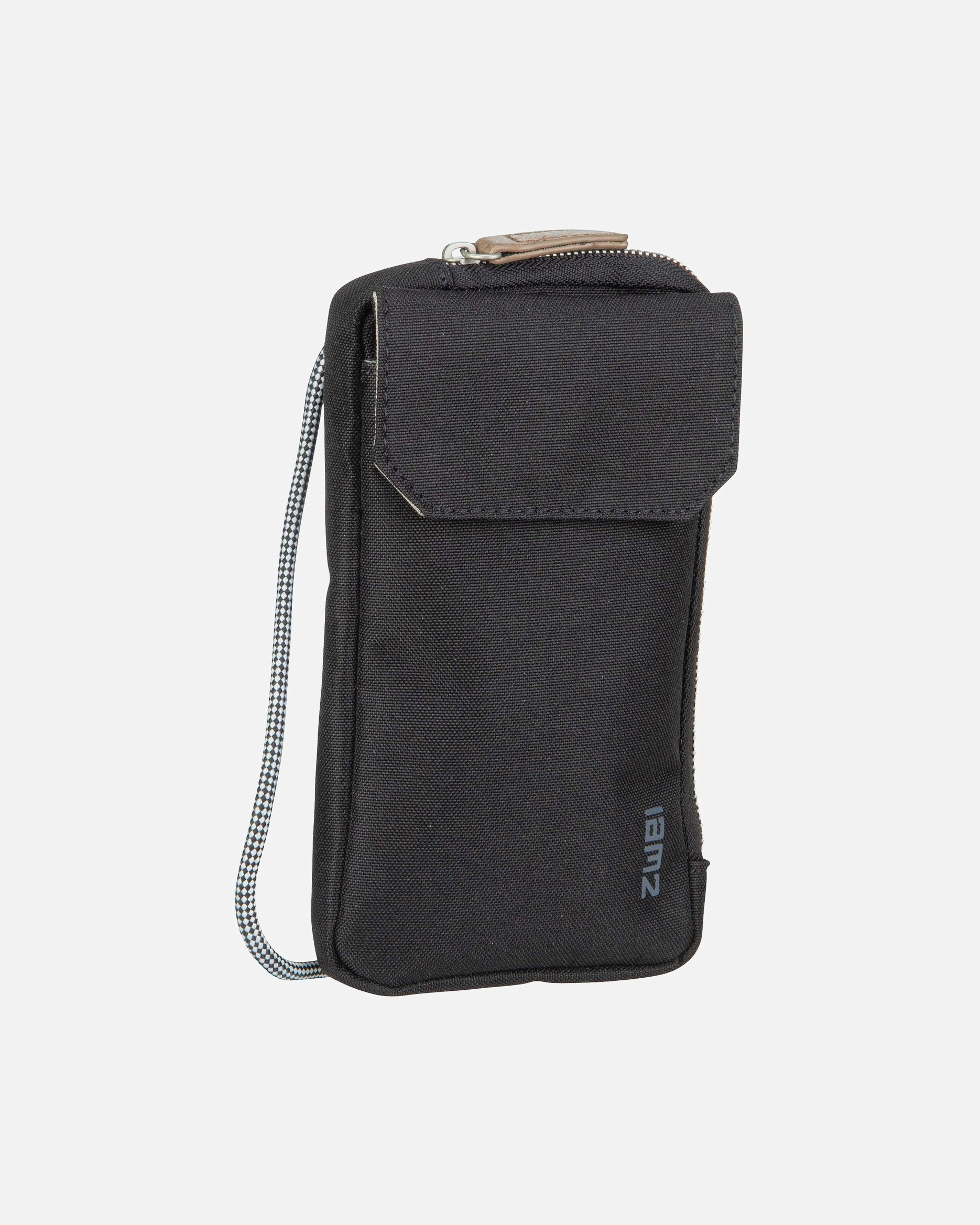 Umhängetasche für Unisex ZWEI Handytasche Olli Phone Bag OP30 Schwarz